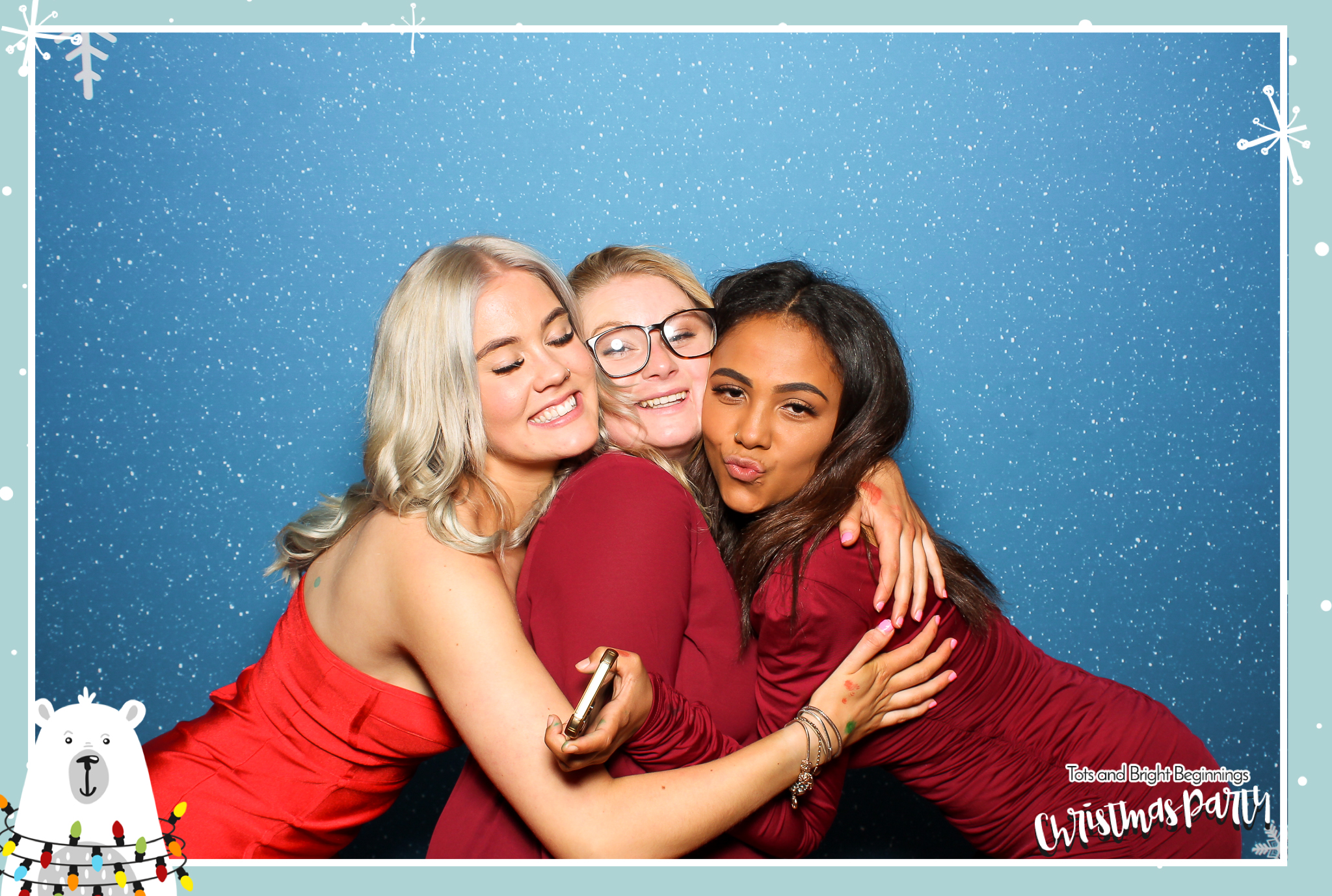 TOTS Christmas Party - Classic Open Booth | View more photos from the event at gallery.freshbooths.com/u/FreshBooths/TOTS-Christmas-Party-Classic-Open-Booth