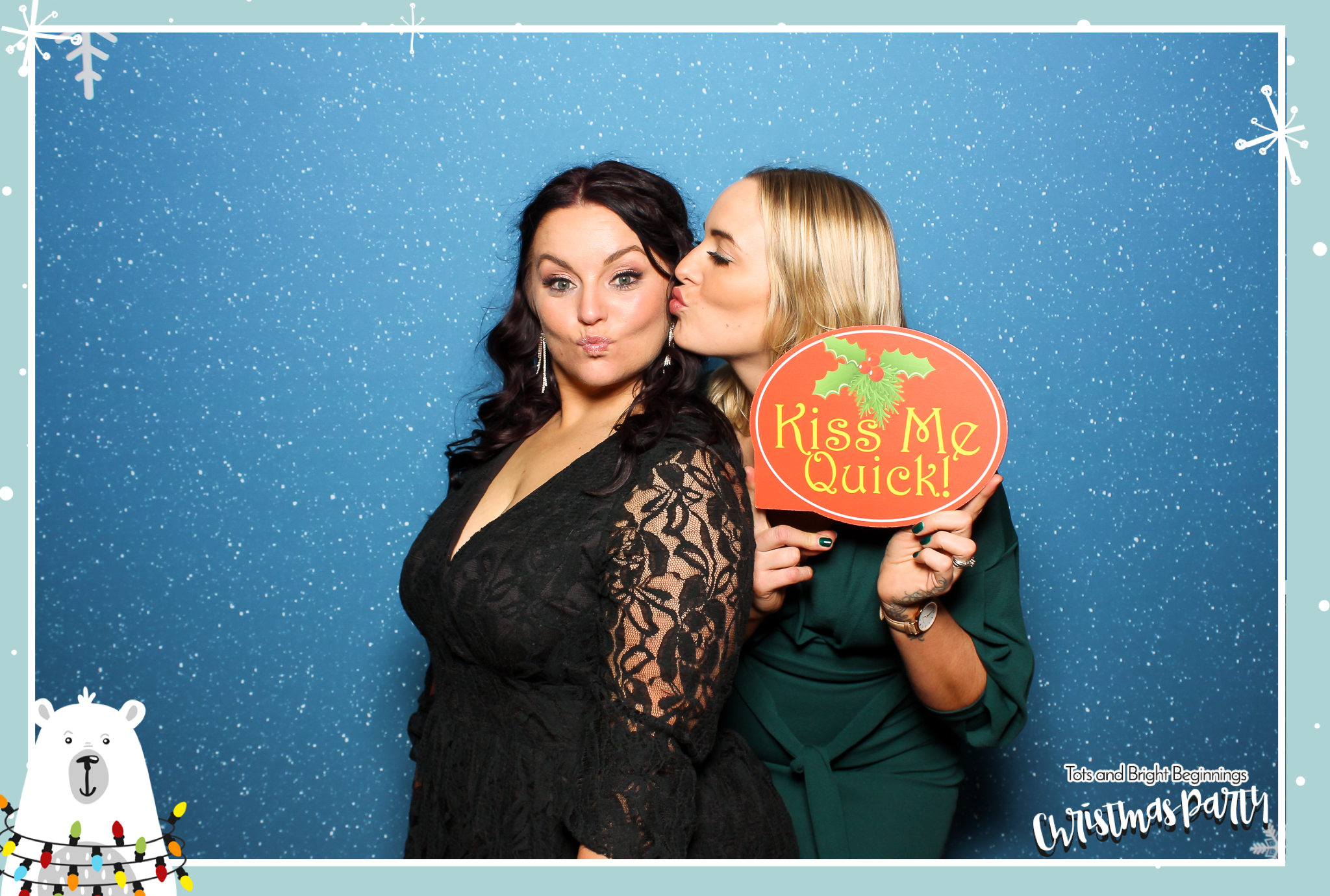 TOTS Christmas Party - Classic Open Booth | View more photos from the event at gallery.freshbooths.com/u/FreshBooths/TOTS-Christmas-Party-Classic-Open-Booth