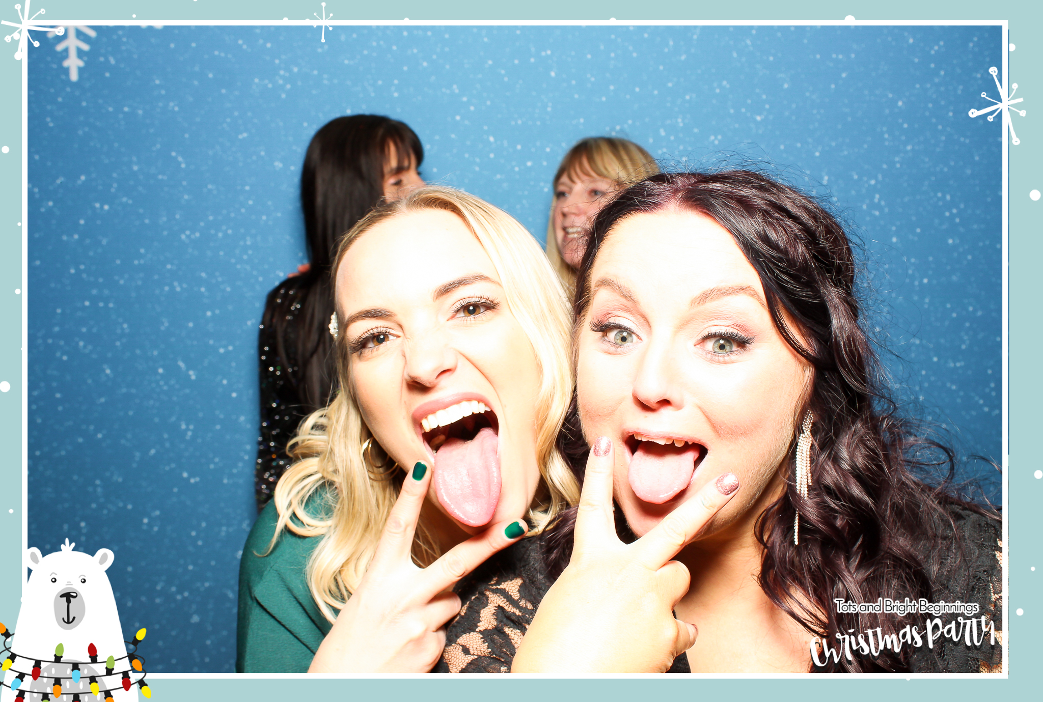 TOTS Christmas Party - Classic Open Booth | View more photos from the event at gallery.freshbooths.com/u/FreshBooths/TOTS-Christmas-Party-Classic-Open-Booth