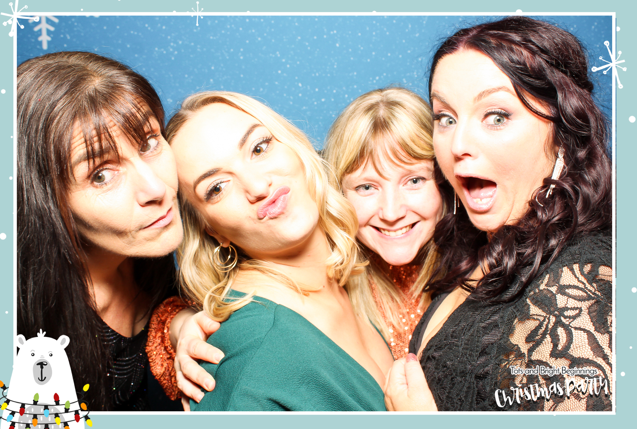TOTS Christmas Party - Classic Open Booth | View more photos from the event at gallery.freshbooths.com/u/FreshBooths/TOTS-Christmas-Party-Classic-Open-Booth