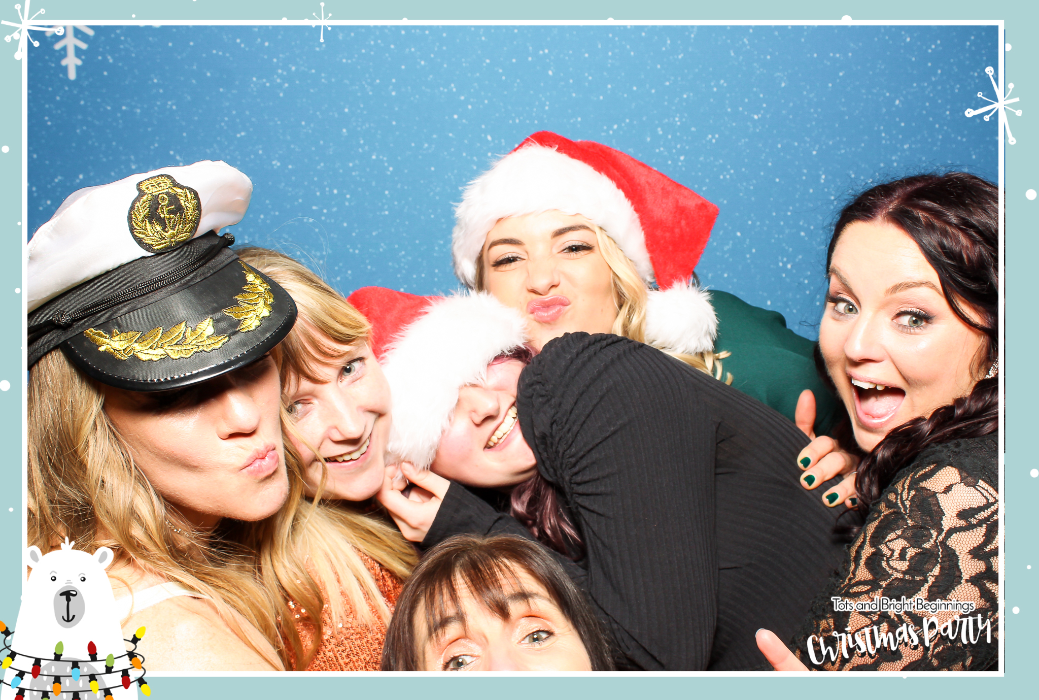 TOTS Christmas Party - Classic Open Booth | View more photos from the event at gallery.freshbooths.com/u/FreshBooths/TOTS-Christmas-Party-Classic-Open-Booth