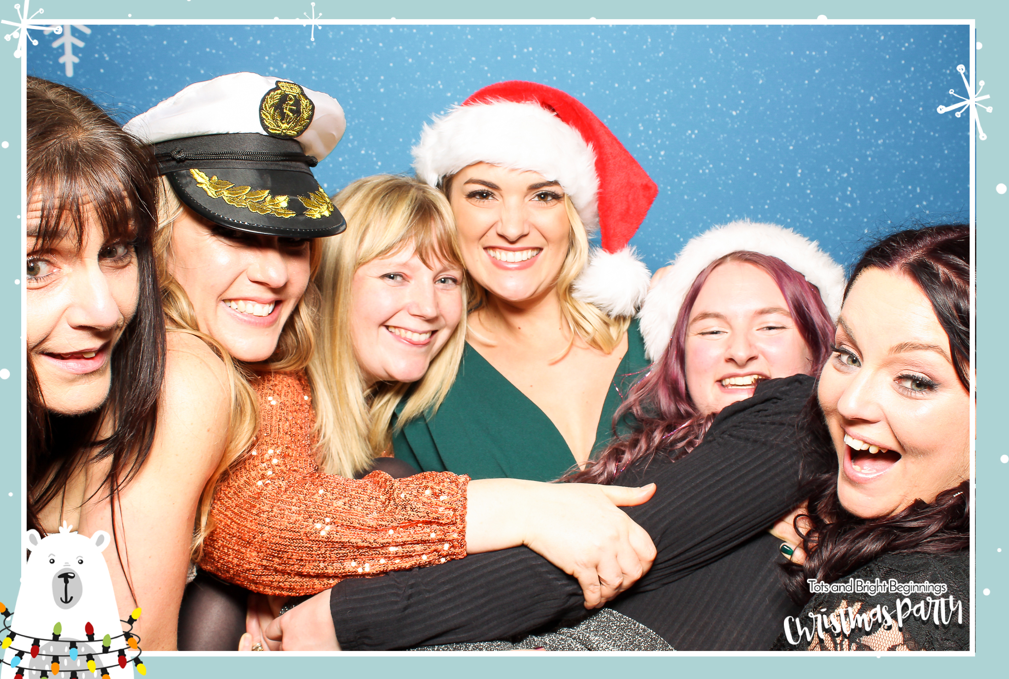 TOTS Christmas Party - Classic Open Booth | View more photos from the event at gallery.freshbooths.com/u/FreshBooths/TOTS-Christmas-Party-Classic-Open-Booth