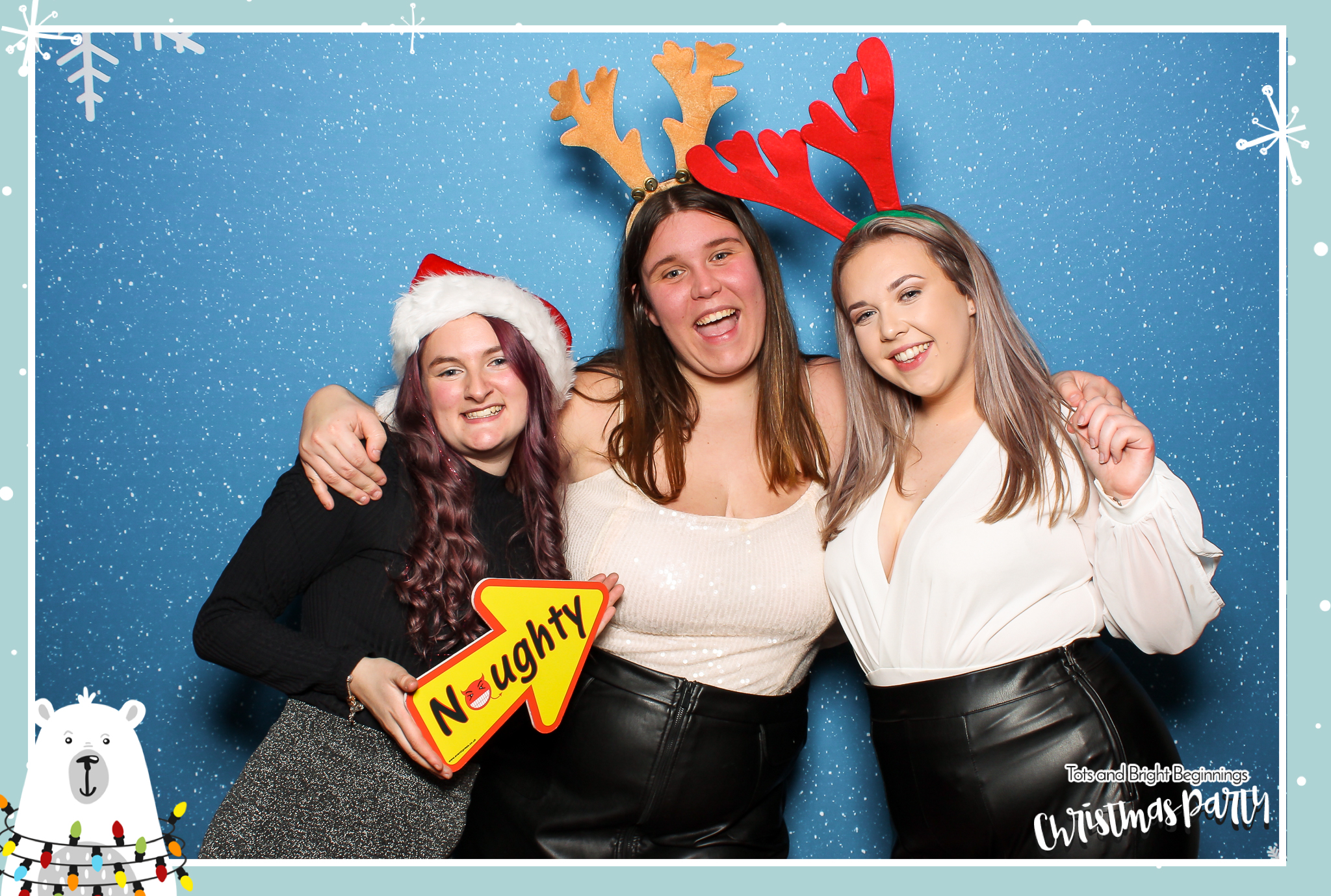TOTS Christmas Party - Classic Open Booth | View more photos from the event at gallery.freshbooths.com/u/FreshBooths/TOTS-Christmas-Party-Classic-Open-Booth