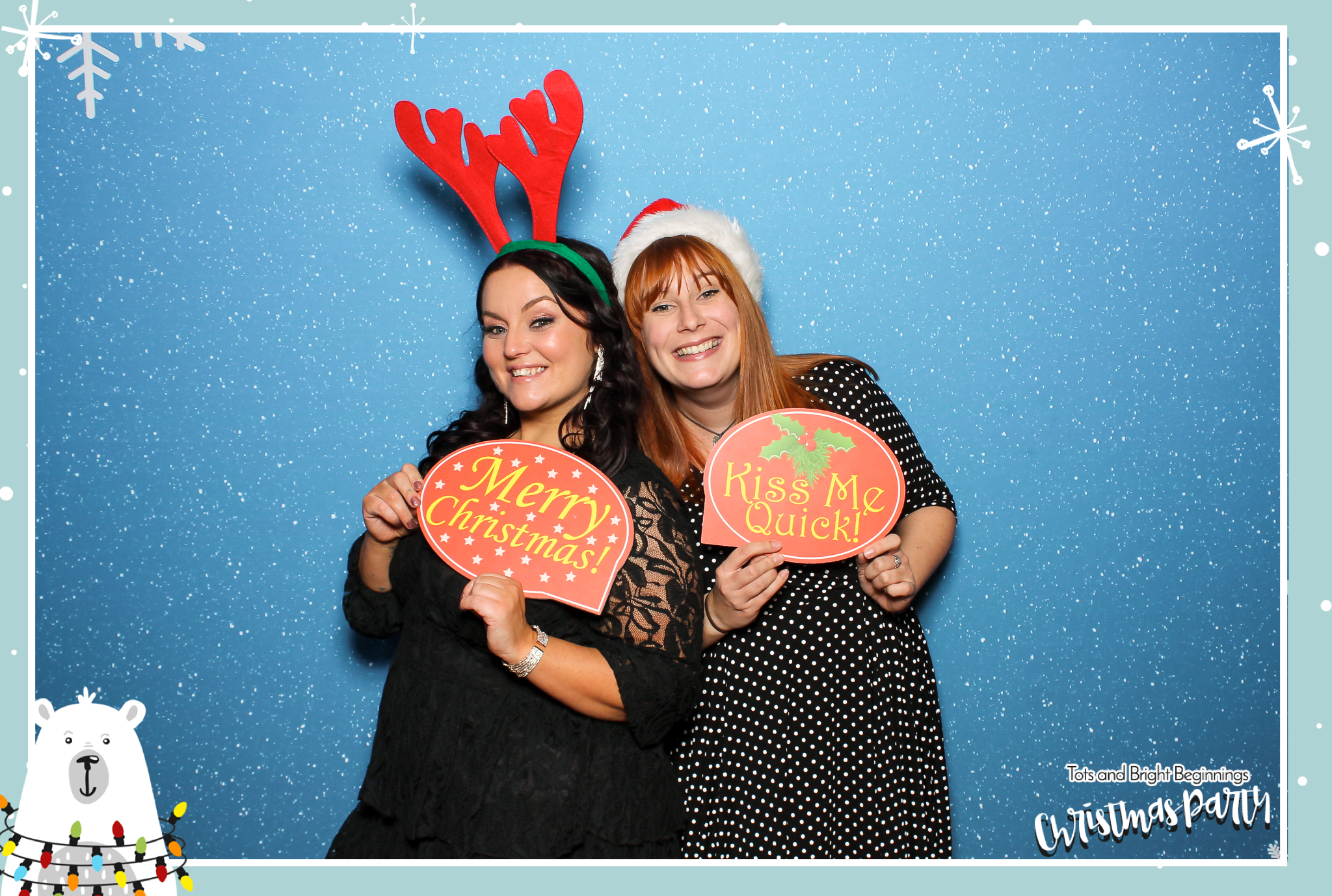 TOTS Christmas Party - Classic Open Booth | View more photos from the event at gallery.freshbooths.com/u/FreshBooths/TOTS-Christmas-Party-Classic-Open-Booth