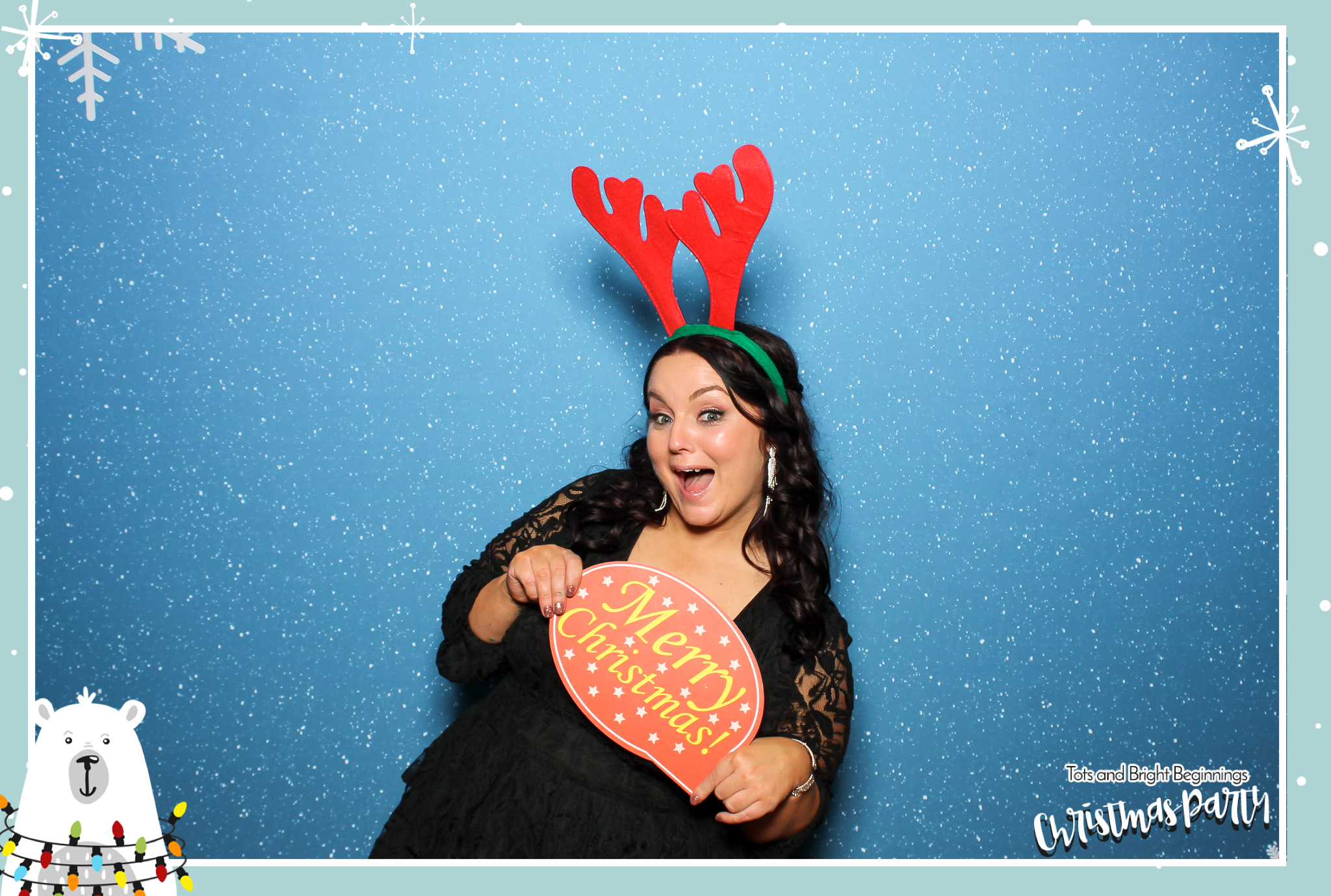 TOTS Christmas Party - Classic Open Booth | View more photos from the event at gallery.freshbooths.com/u/FreshBooths/TOTS-Christmas-Party-Classic-Open-Booth