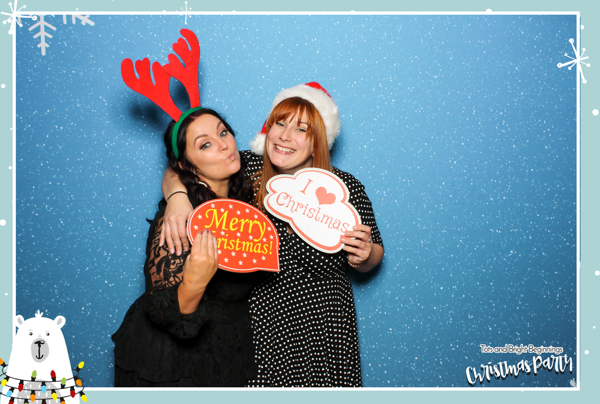 TOTS Christmas Party - Classic Open Booth | View more photos from the event at gallery.freshbooths.com/u/FreshBooths/TOTS-Christmas-Party-Classic-Open-Booth