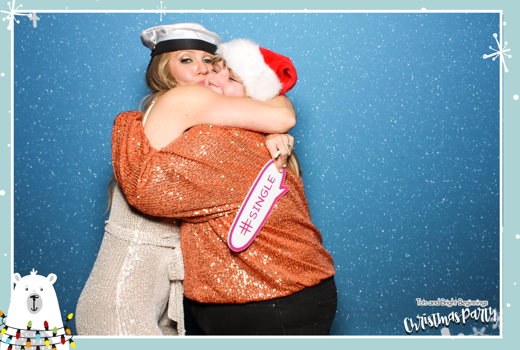 TOTS Christmas Party - Classic Open Booth | View more photos from the event at gallery.freshbooths.com/u/FreshBooths/TOTS-Christmas-Party-Classic-Open-Booth
