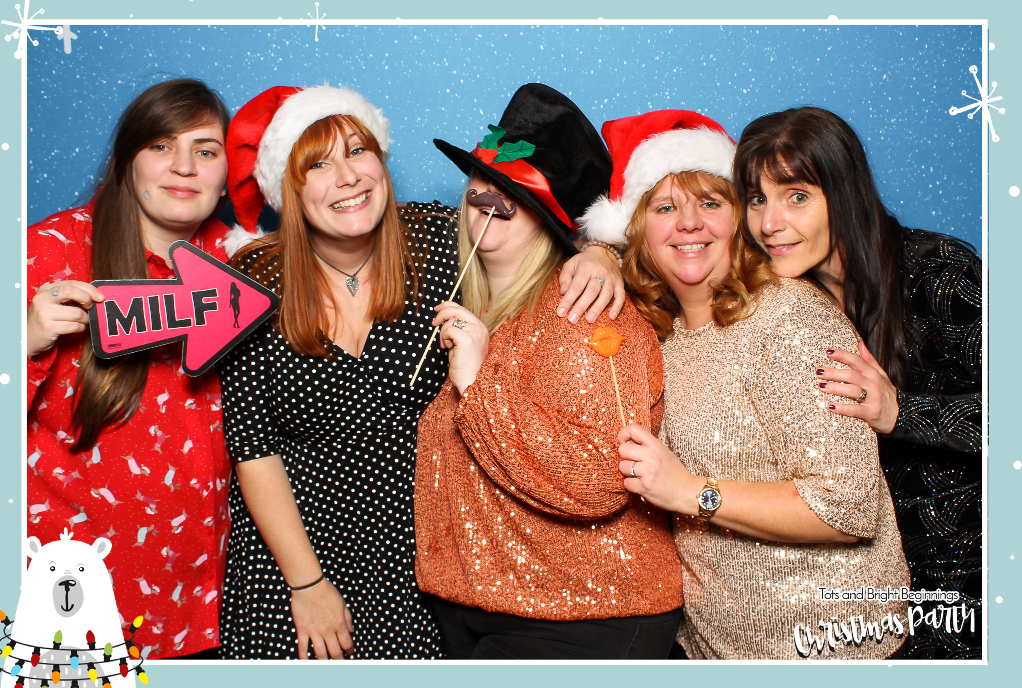 TOTS Christmas Party - Classic Open Booth | View more photos from the event at gallery.freshbooths.com/u/FreshBooths/TOTS-Christmas-Party-Classic-Open-Booth