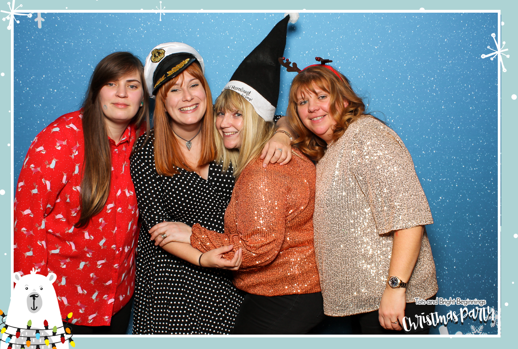 TOTS Christmas Party - Classic Open Booth | View more photos from the event at gallery.freshbooths.com/u/FreshBooths/TOTS-Christmas-Party-Classic-Open-Booth