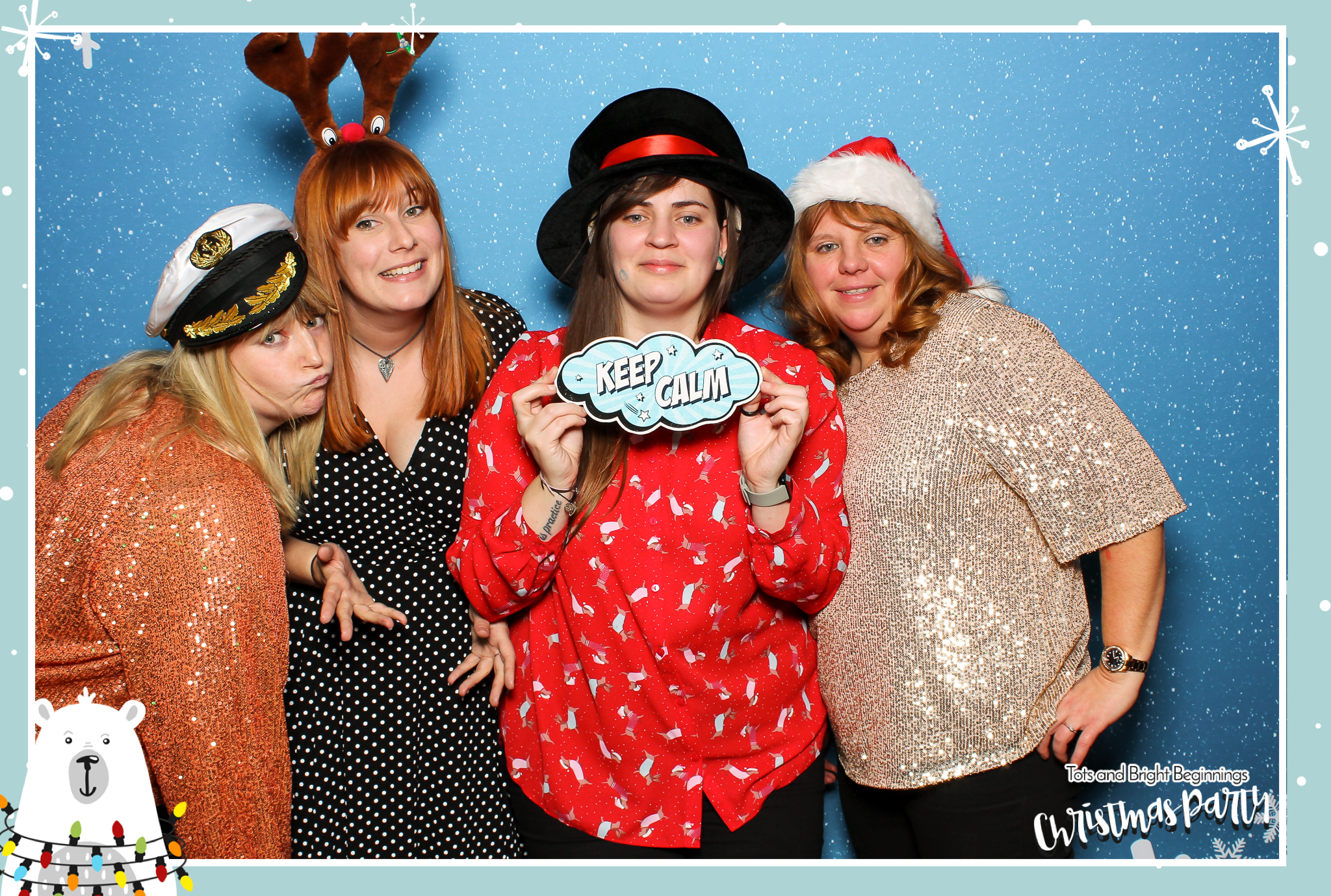 TOTS Christmas Party - Classic Open Booth | View more photos from the event at gallery.freshbooths.com/u/FreshBooths/TOTS-Christmas-Party-Classic-Open-Booth