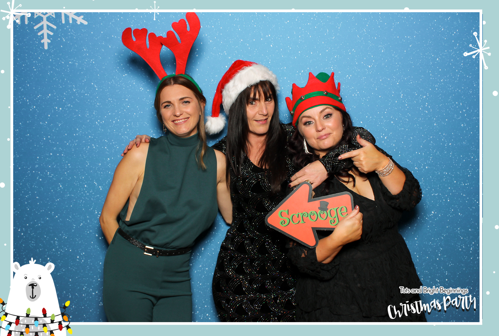 TOTS Christmas Party - Classic Open Booth | View more photos from the event at gallery.freshbooths.com/u/FreshBooths/TOTS-Christmas-Party-Classic-Open-Booth