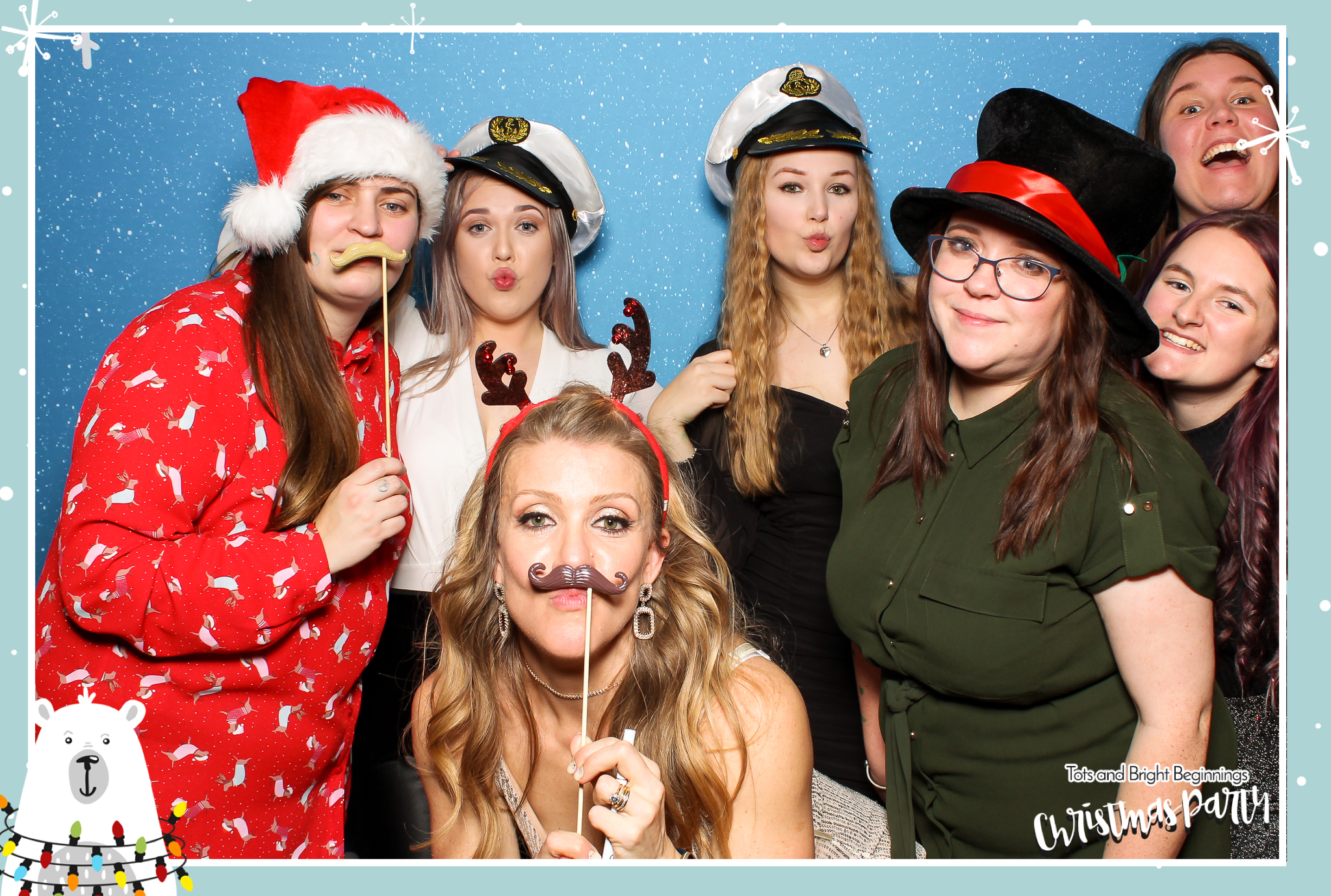 TOTS Christmas Party - Classic Open Booth | View more photos from the event at gallery.freshbooths.com/u/FreshBooths/TOTS-Christmas-Party-Classic-Open-Booth