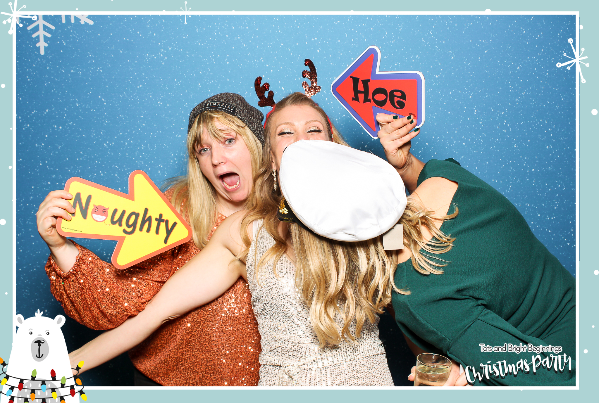 TOTS Christmas Party - Classic Open Booth | View more photos from the event at gallery.freshbooths.com/u/FreshBooths/TOTS-Christmas-Party-Classic-Open-Booth