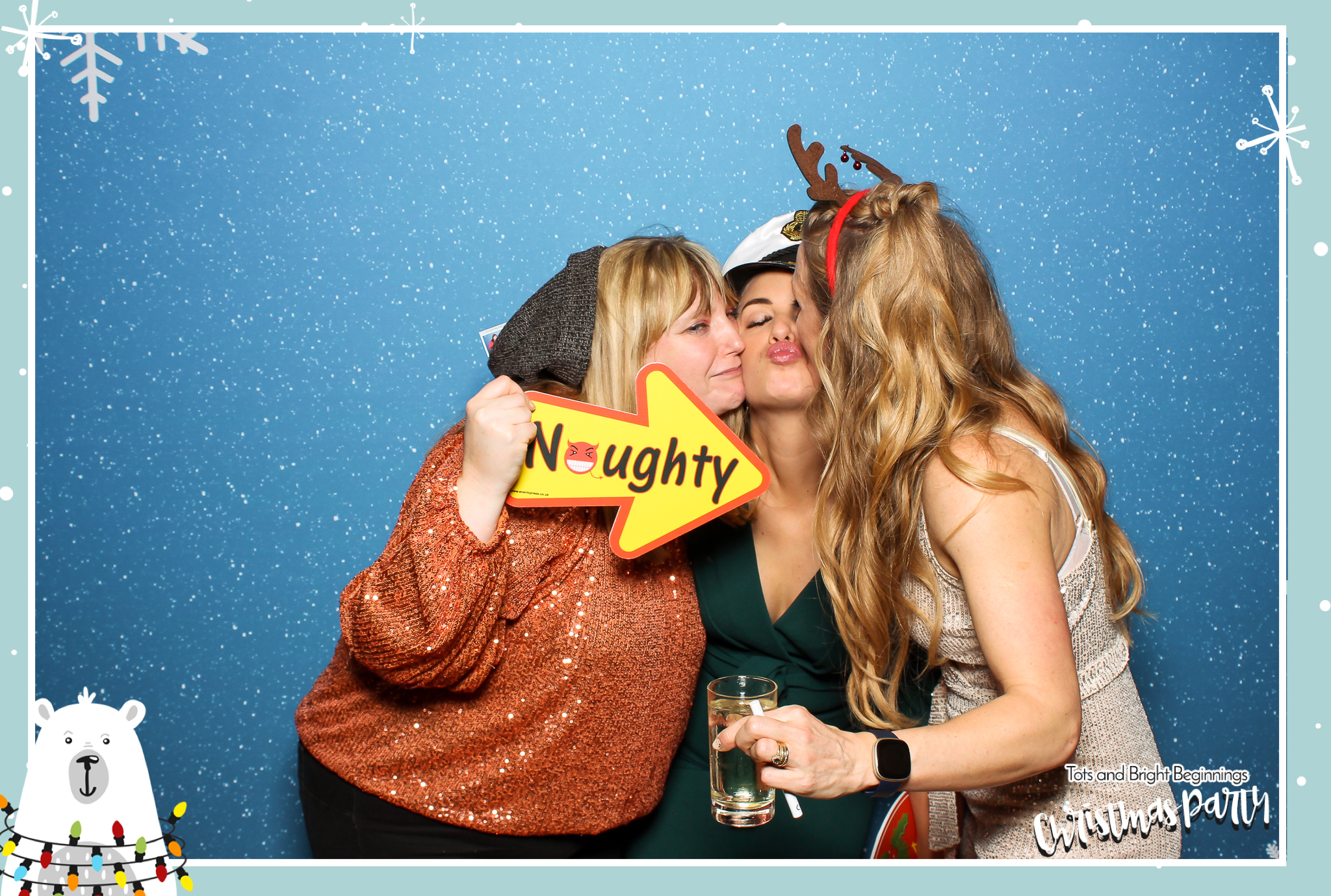 TOTS Christmas Party - Classic Open Booth | View more photos from the event at gallery.freshbooths.com/u/FreshBooths/TOTS-Christmas-Party-Classic-Open-Booth
