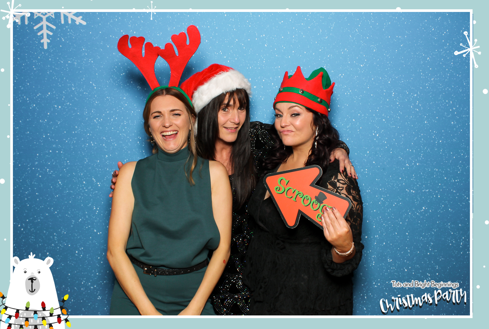 TOTS Christmas Party - Classic Open Booth | View more photos from the event at gallery.freshbooths.com/u/FreshBooths/TOTS-Christmas-Party-Classic-Open-Booth