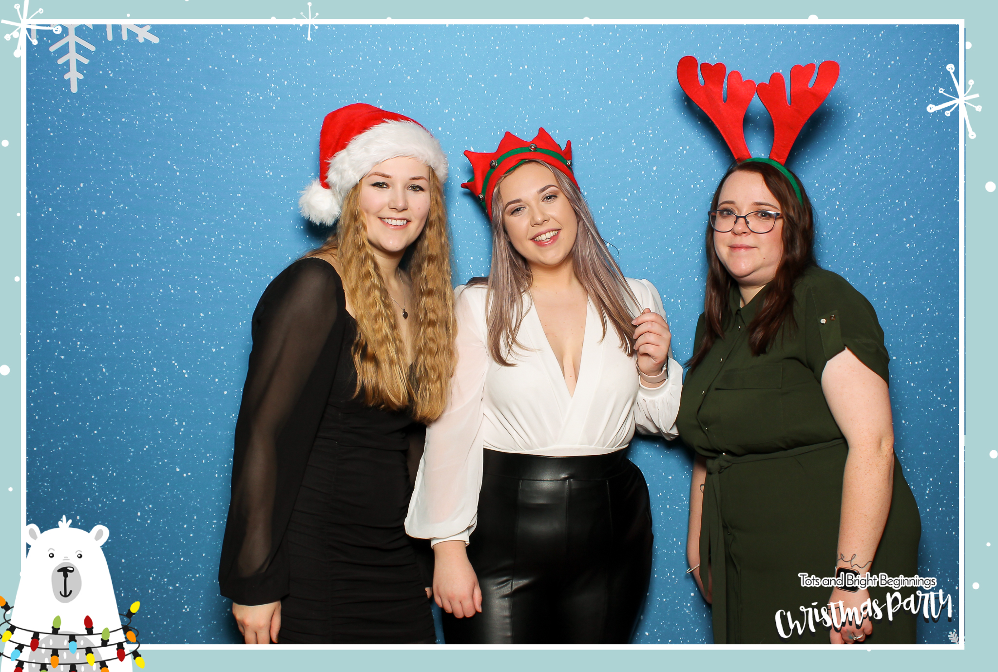 TOTS Christmas Party - Classic Open Booth | View more photos from the event at gallery.freshbooths.com/u/FreshBooths/TOTS-Christmas-Party-Classic-Open-Booth