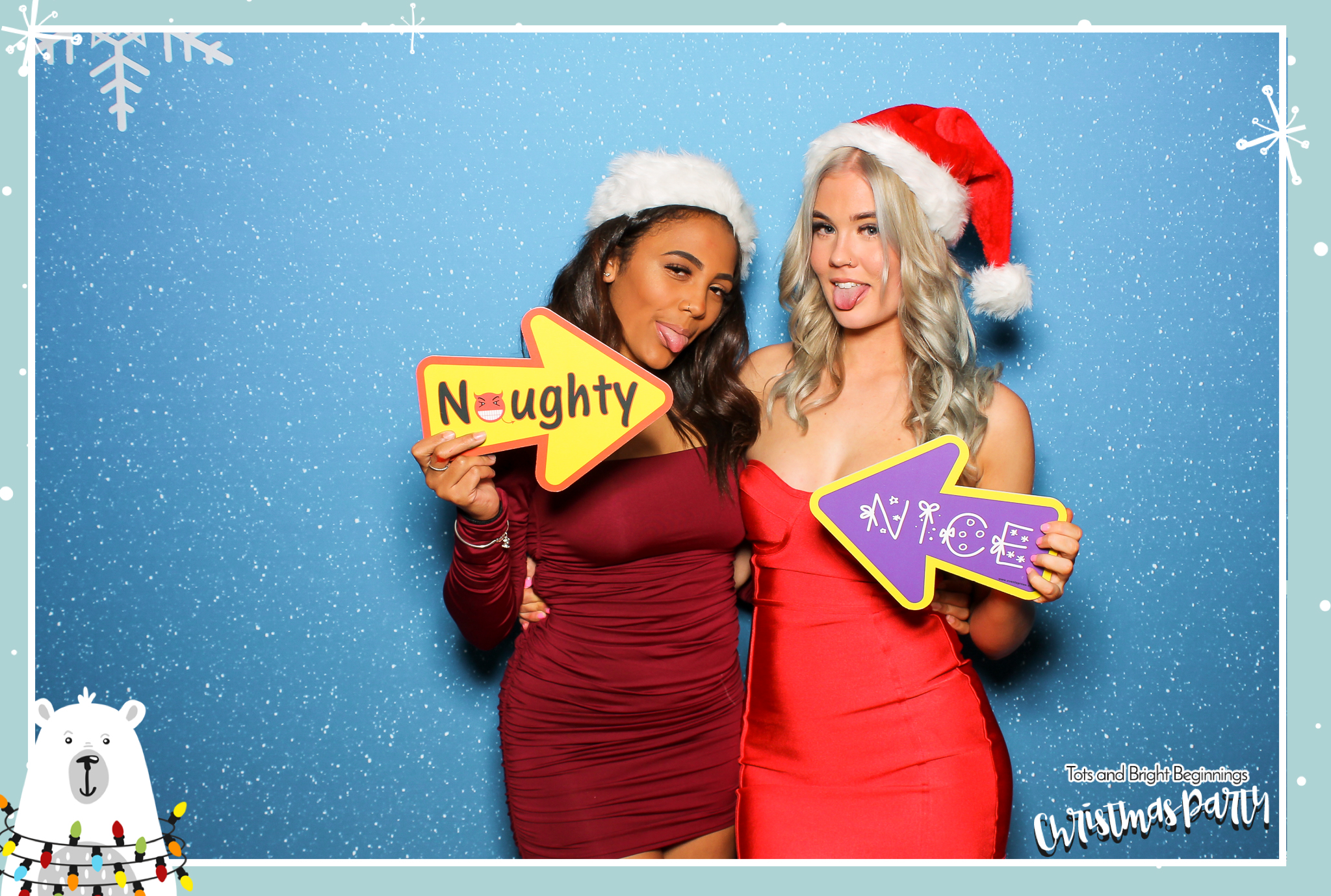 TOTS Christmas Party - Classic Open Booth | View more photos from the event at gallery.freshbooths.com/u/FreshBooths/TOTS-Christmas-Party-Classic-Open-Booth