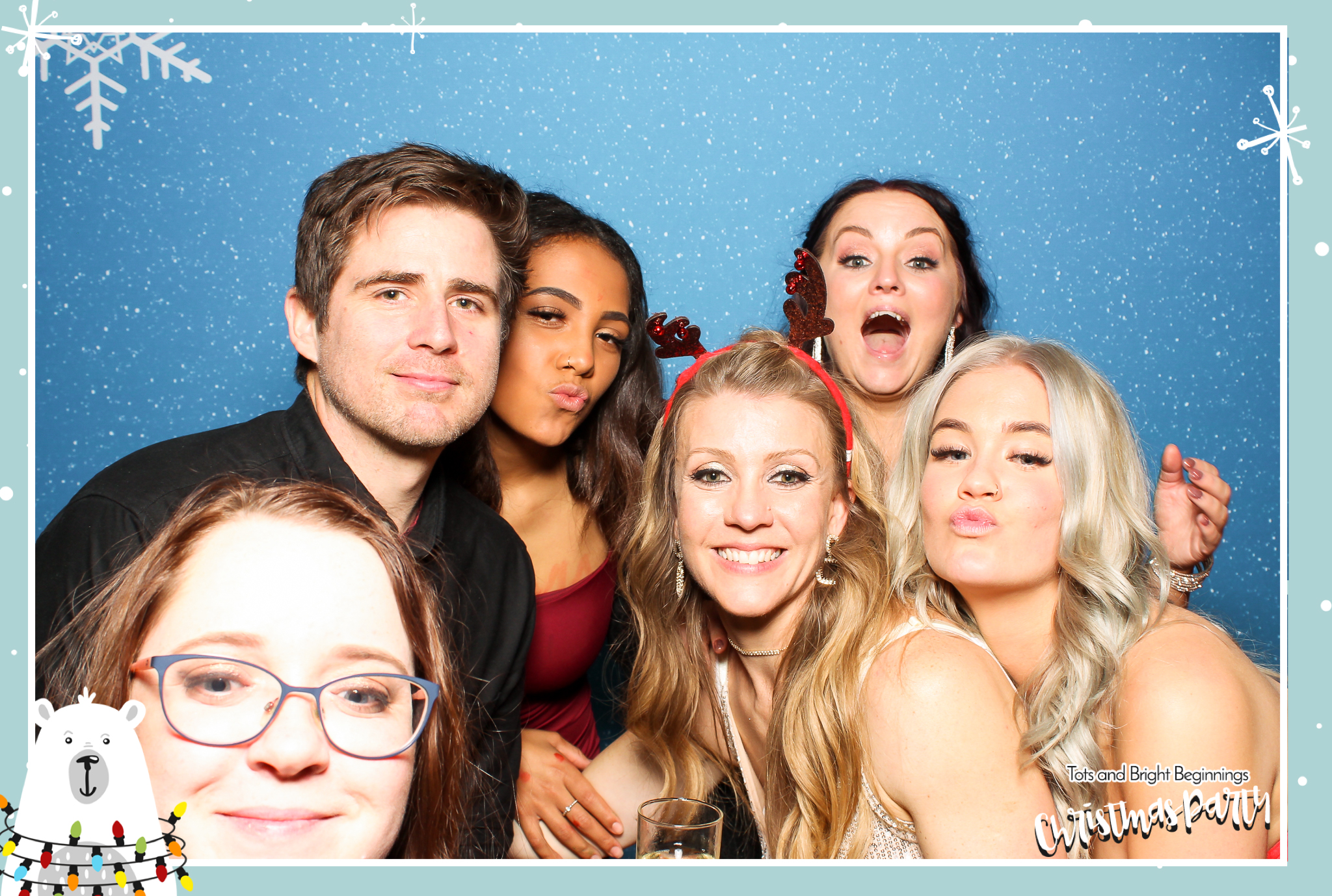 TOTS Christmas Party - Classic Open Booth | View more photos from the event at gallery.freshbooths.com/u/FreshBooths/TOTS-Christmas-Party-Classic-Open-Booth