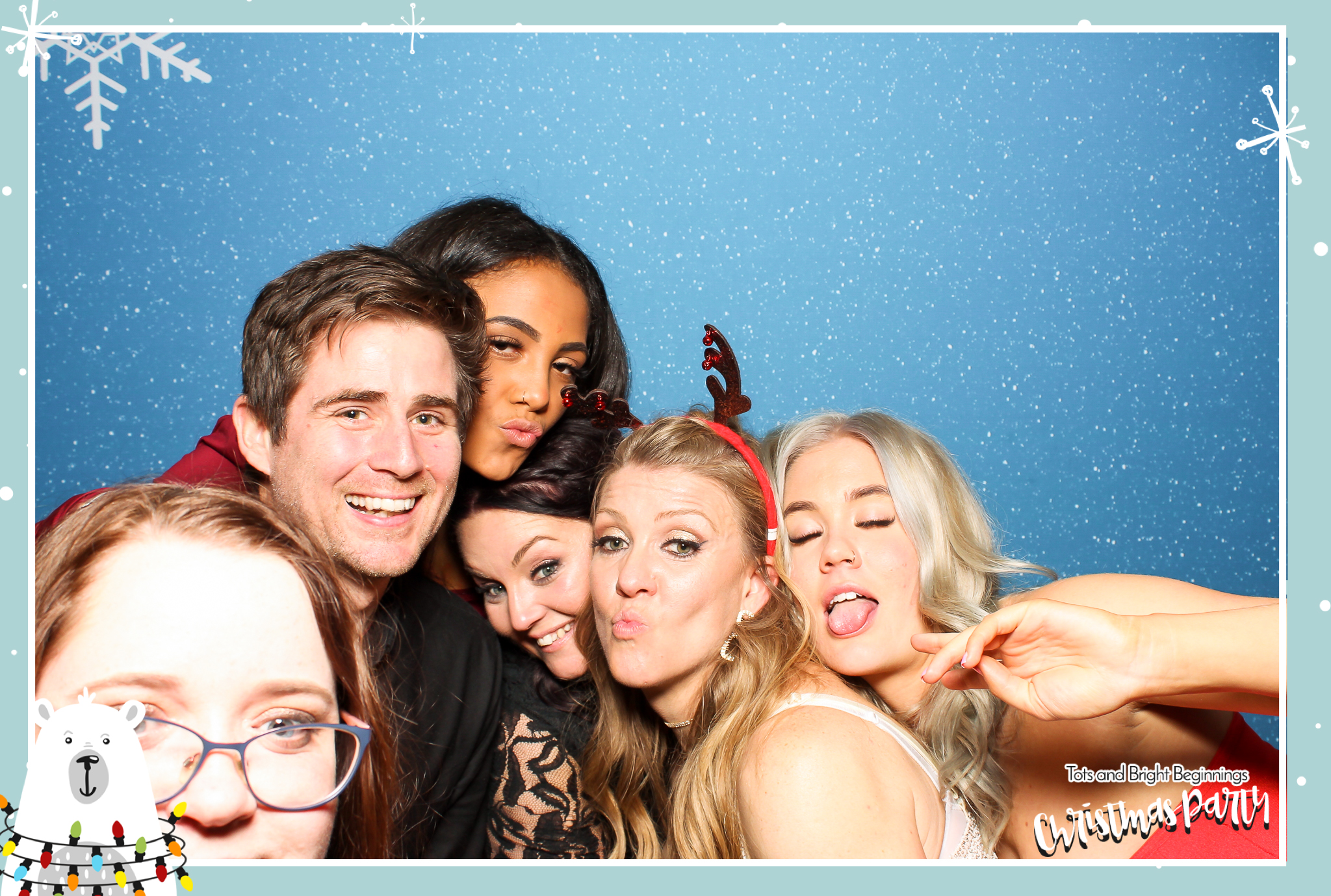 TOTS Christmas Party - Classic Open Booth | View more photos from the event at gallery.freshbooths.com/u/FreshBooths/TOTS-Christmas-Party-Classic-Open-Booth