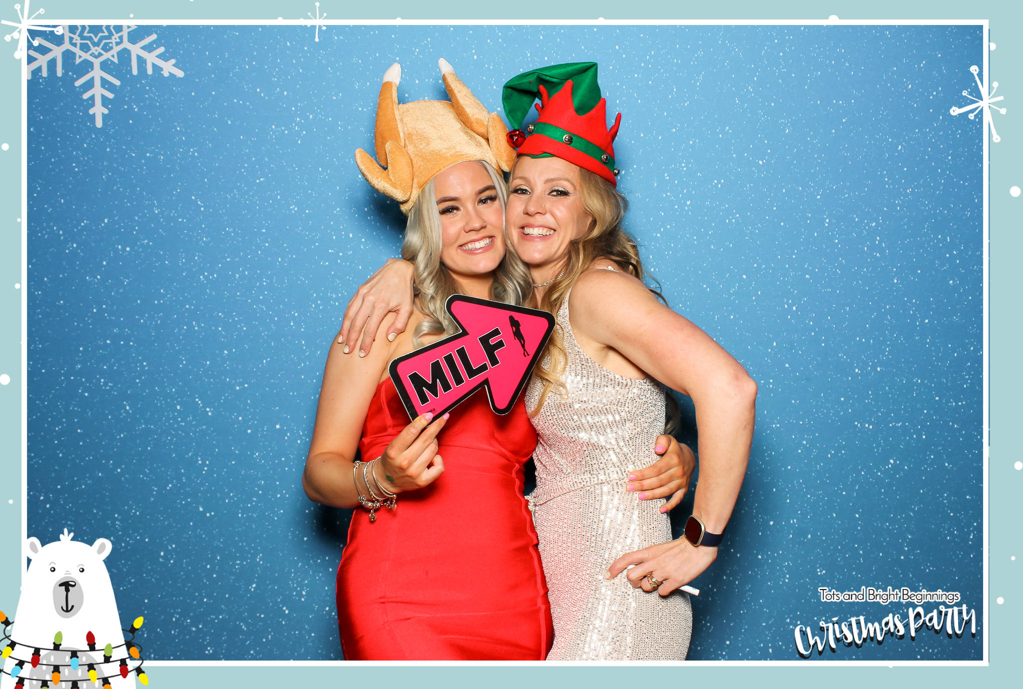 TOTS Christmas Party - Classic Open Booth | View more photos from the event at gallery.freshbooths.com/u/FreshBooths/TOTS-Christmas-Party-Classic-Open-Booth