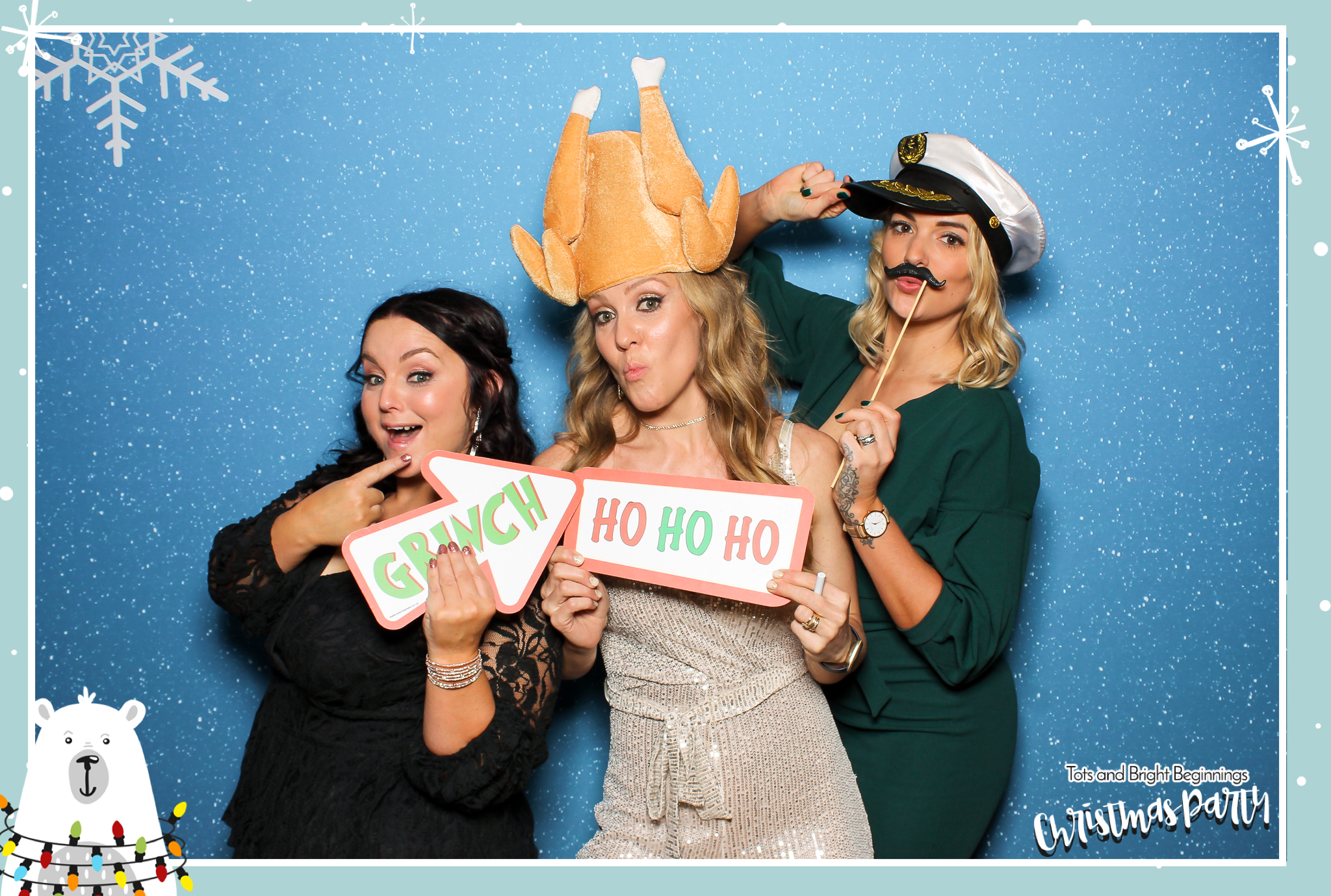 TOTS Christmas Party - Classic Open Booth | View more photos from the event at gallery.freshbooths.com/u/FreshBooths/TOTS-Christmas-Party-Classic-Open-Booth