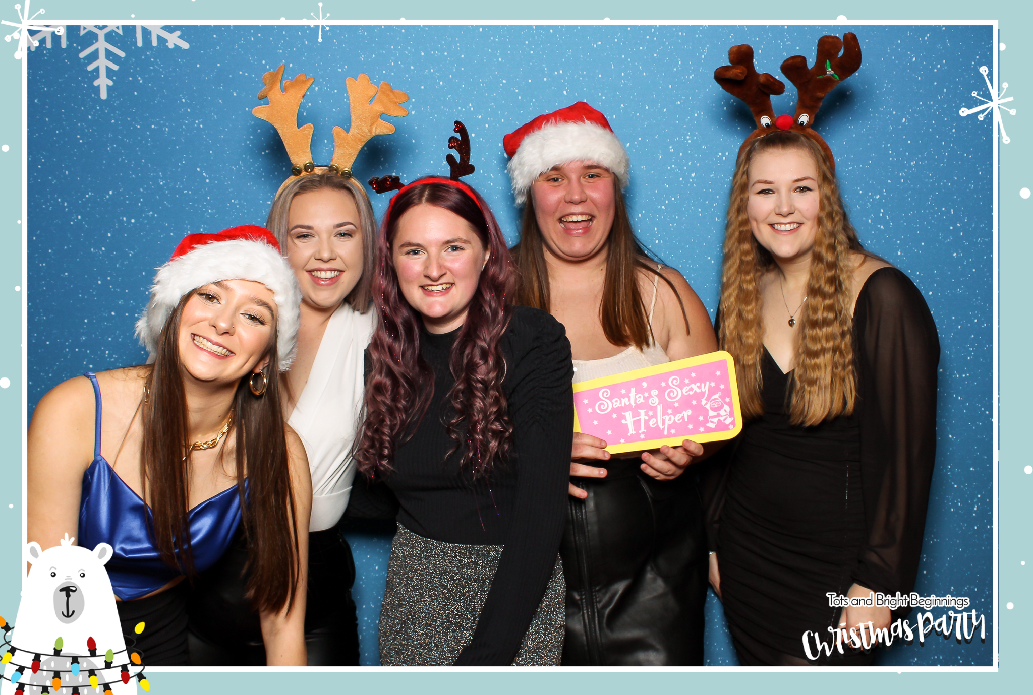 TOTS Christmas Party - Classic Open Booth | View more photos from the event at gallery.freshbooths.com/u/FreshBooths/TOTS-Christmas-Party-Classic-Open-Booth