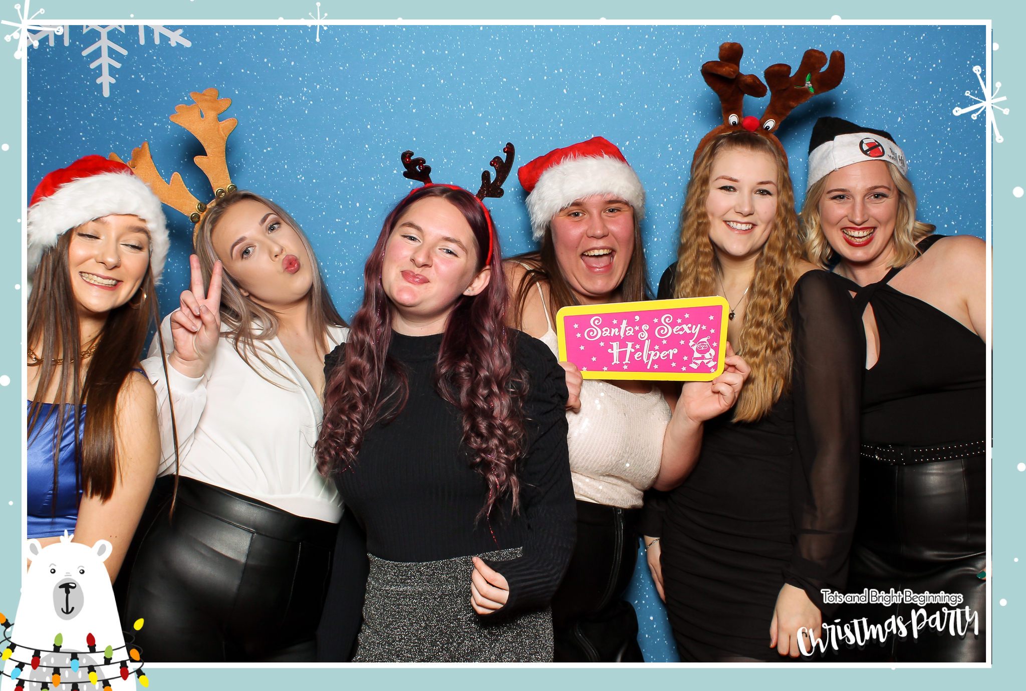 TOTS Christmas Party - Classic Open Booth | View more photos from the event at gallery.freshbooths.com/u/FreshBooths/TOTS-Christmas-Party-Classic-Open-Booth