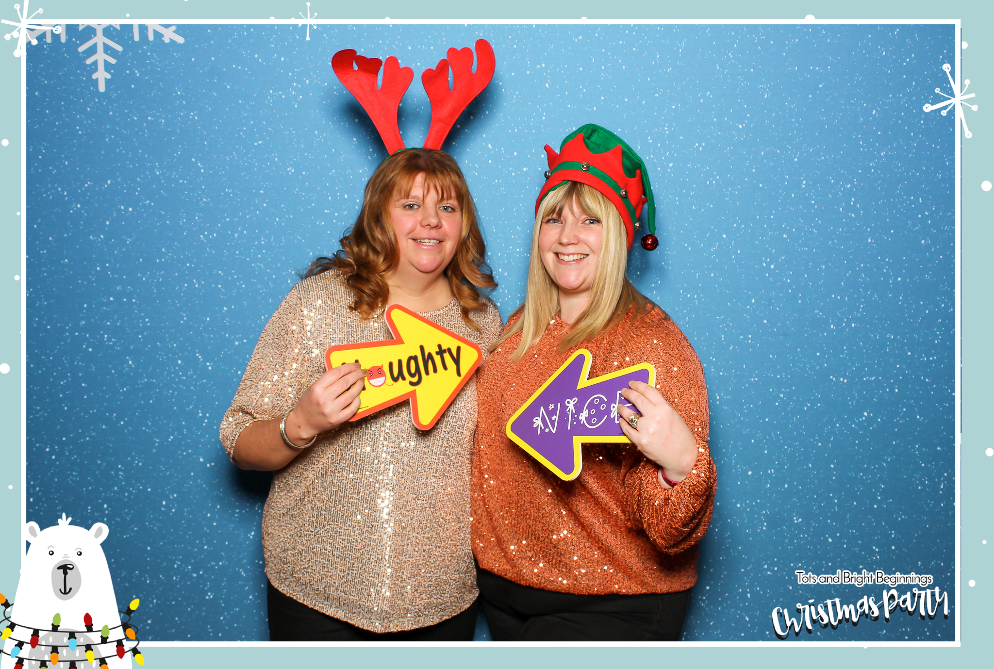 TOTS Christmas Party - Classic Open Booth | View more photos from the event at gallery.freshbooths.com/u/FreshBooths/TOTS-Christmas-Party-Classic-Open-Booth