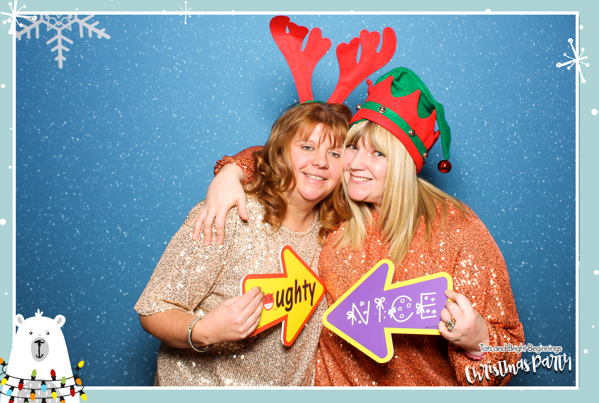 TOTS Christmas Party - Classic Open Booth | View more photos from the event at gallery.freshbooths.com/u/FreshBooths/TOTS-Christmas-Party-Classic-Open-Booth