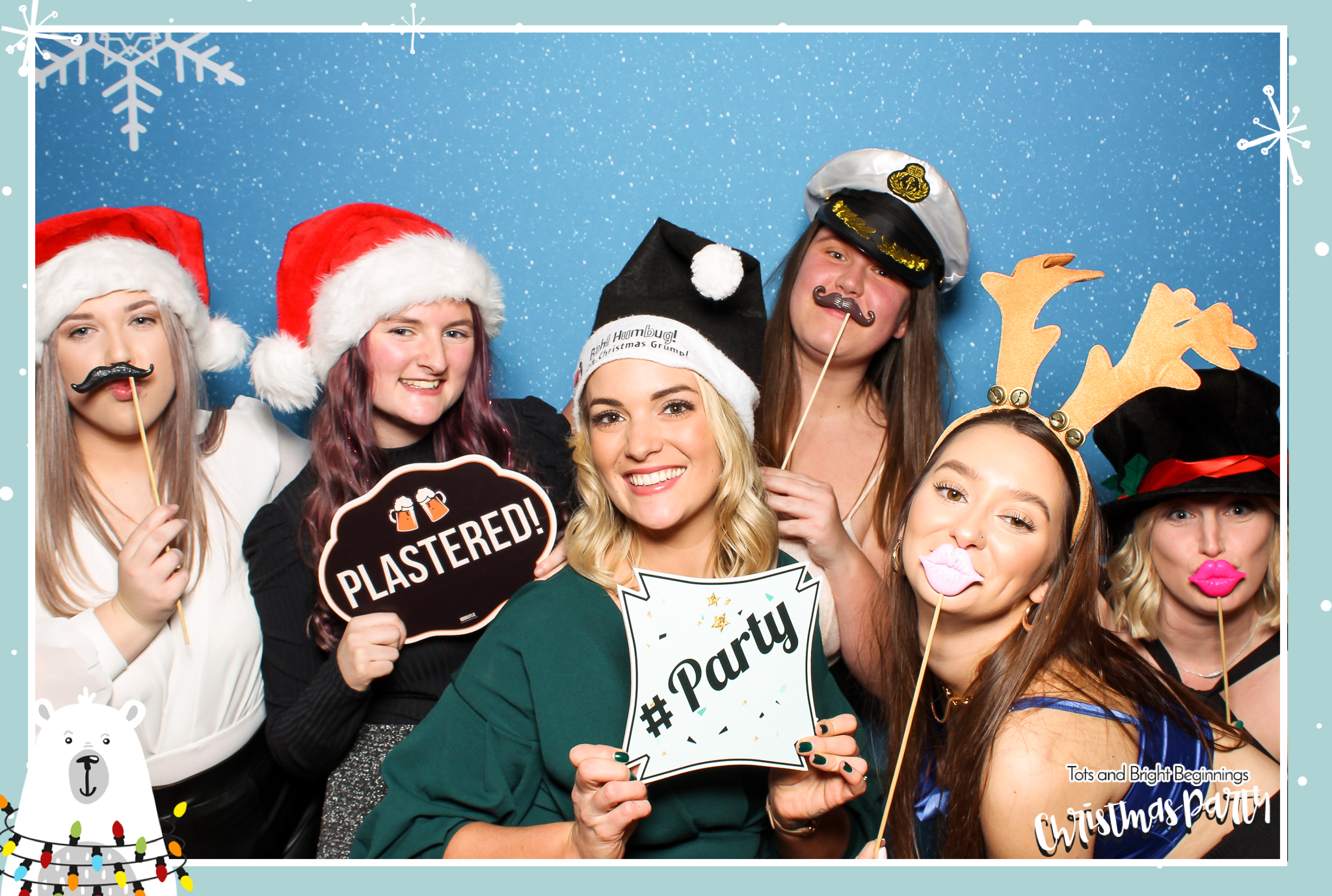 TOTS Christmas Party - Classic Open Booth | View more photos from the event at gallery.freshbooths.com/u/FreshBooths/TOTS-Christmas-Party-Classic-Open-Booth