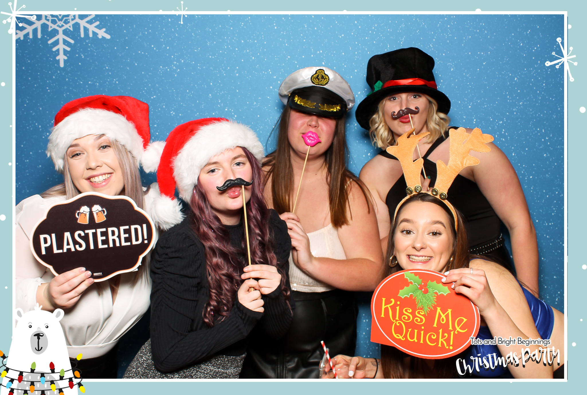 TOTS Christmas Party - Classic Open Booth | View more photos from the event at gallery.freshbooths.com/u/FreshBooths/TOTS-Christmas-Party-Classic-Open-Booth