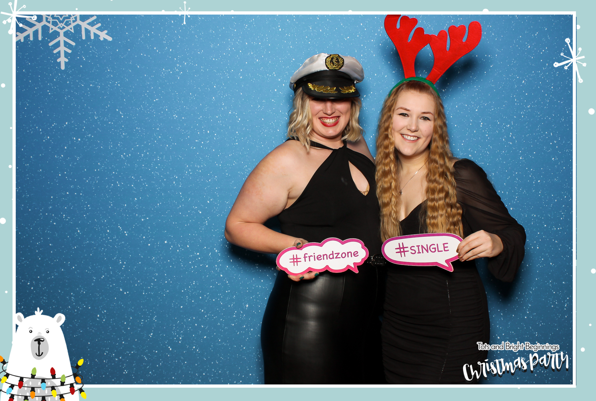 TOTS Christmas Party - Classic Open Booth | View more photos from the event at gallery.freshbooths.com/u/FreshBooths/TOTS-Christmas-Party-Classic-Open-Booth