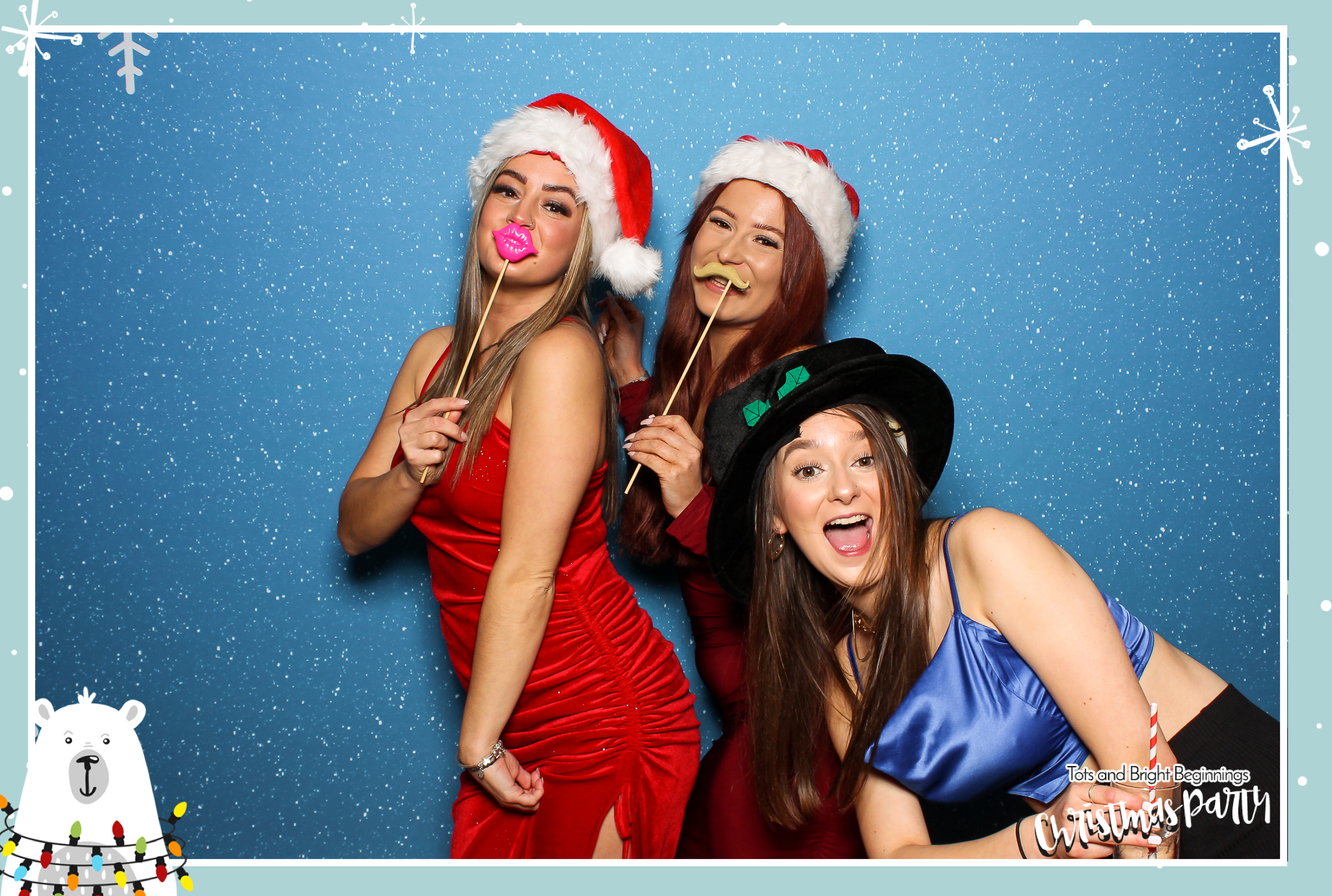 TOTS Christmas Party - Classic Open Booth | View more photos from the event at gallery.freshbooths.com/u/FreshBooths/TOTS-Christmas-Party-Classic-Open-Booth