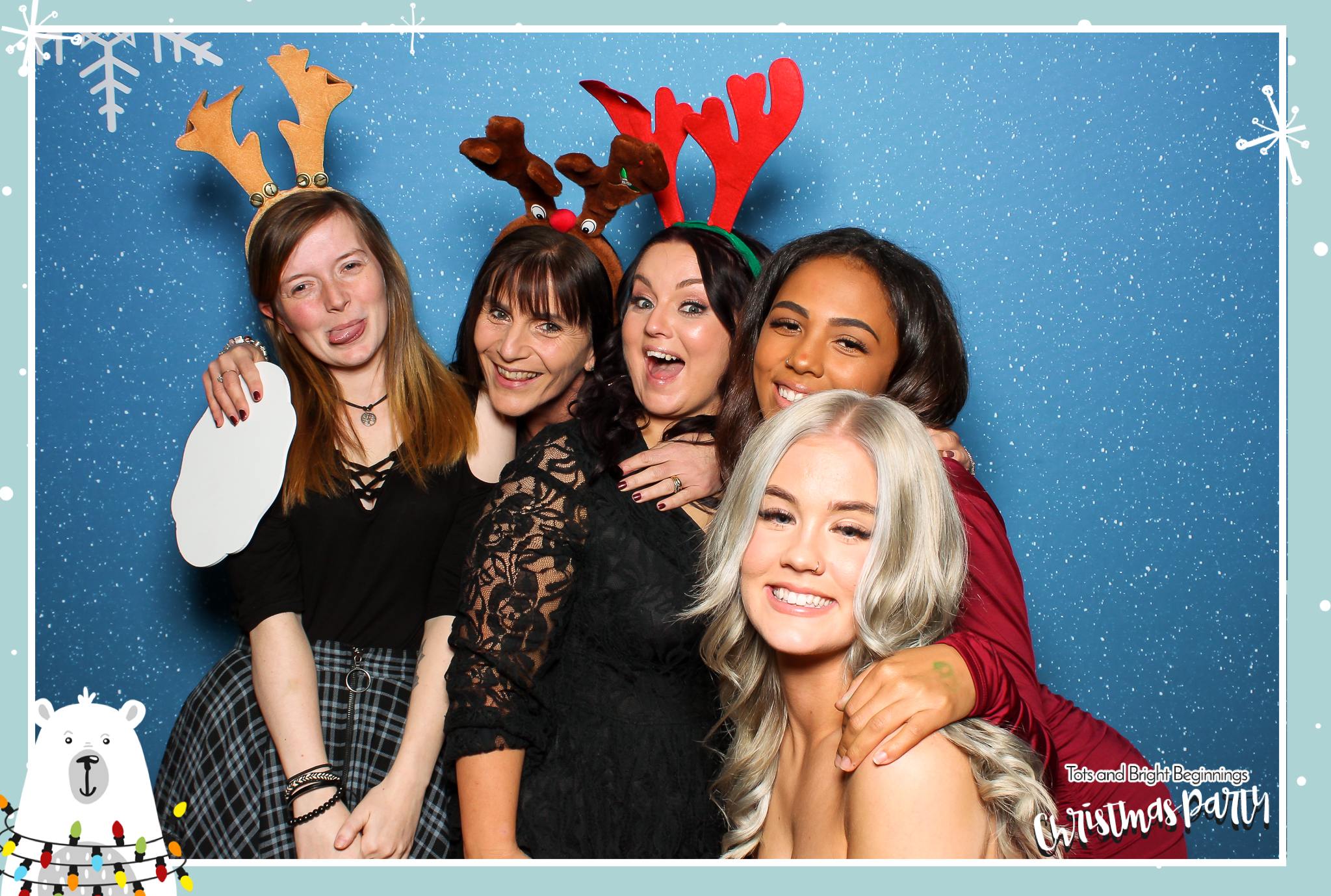TOTS Christmas Party - Classic Open Booth | View more photos from the event at gallery.freshbooths.com/u/FreshBooths/TOTS-Christmas-Party-Classic-Open-Booth