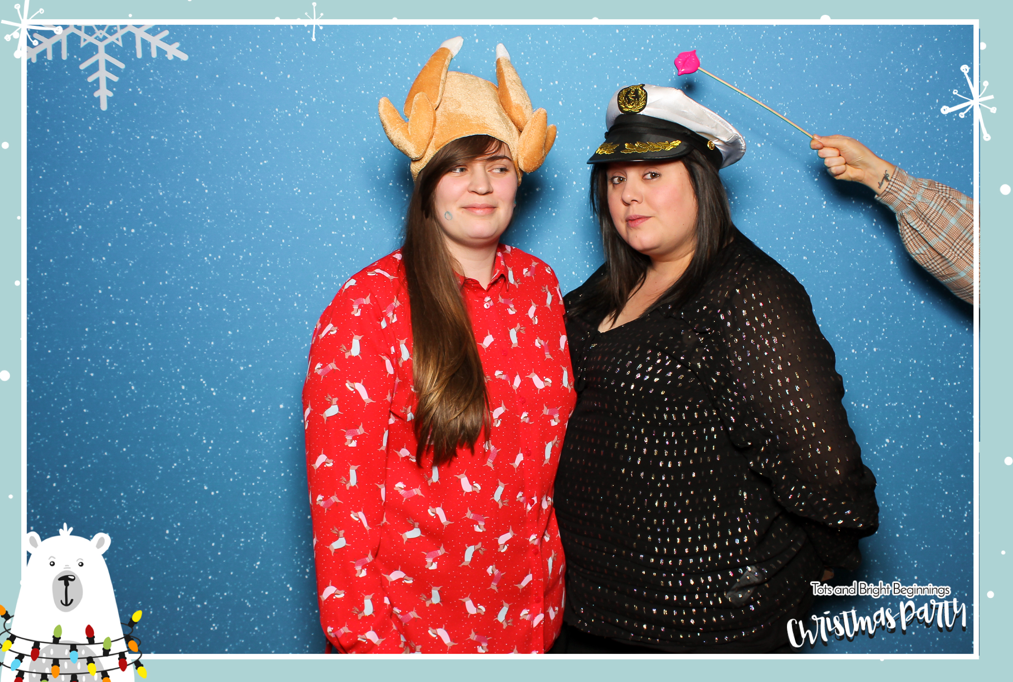 TOTS Christmas Party - Classic Open Booth | View more photos from the event at gallery.freshbooths.com/u/FreshBooths/TOTS-Christmas-Party-Classic-Open-Booth