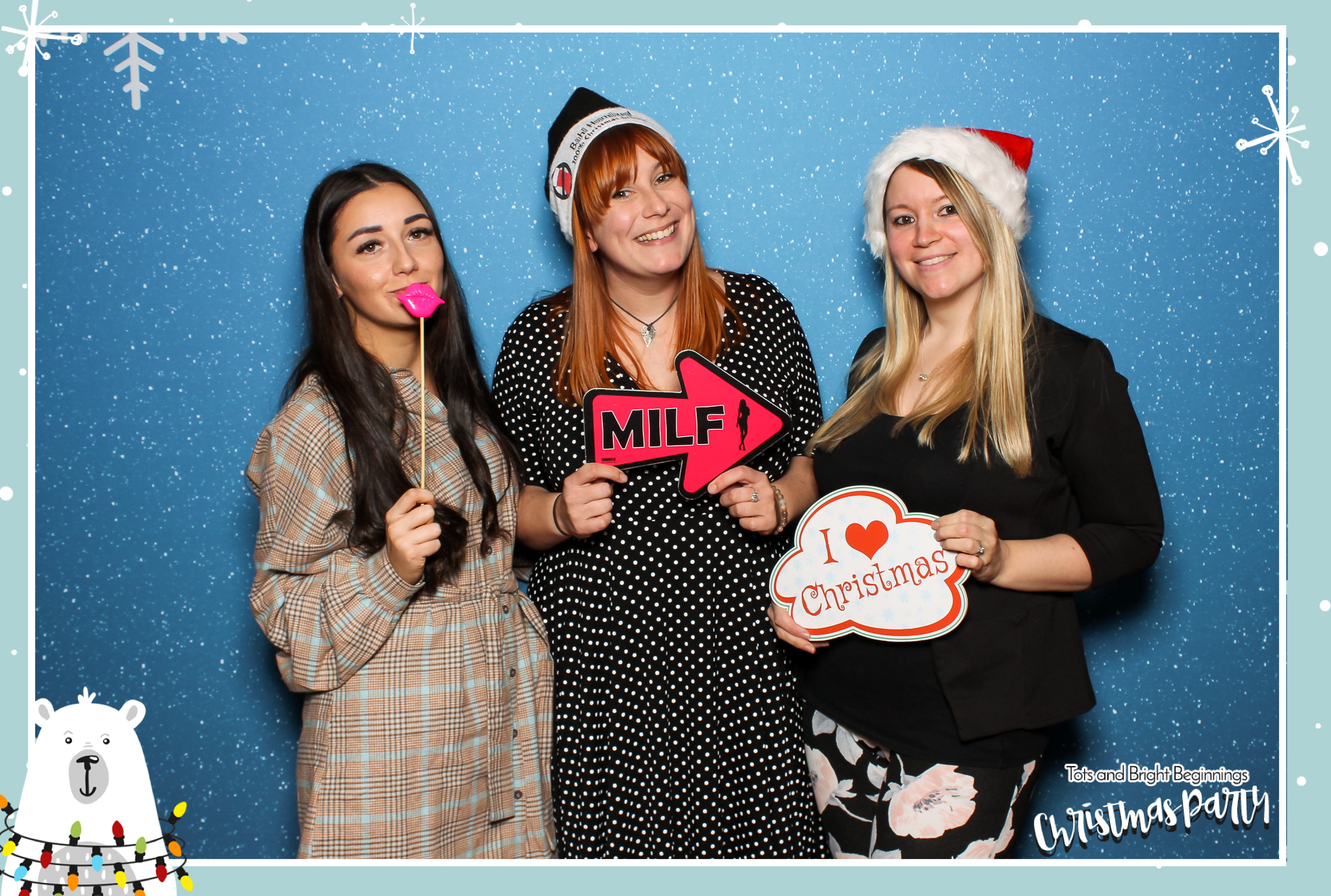 TOTS Christmas Party - Classic Open Booth | View more photos from the event at gallery.freshbooths.com/u/FreshBooths/TOTS-Christmas-Party-Classic-Open-Booth