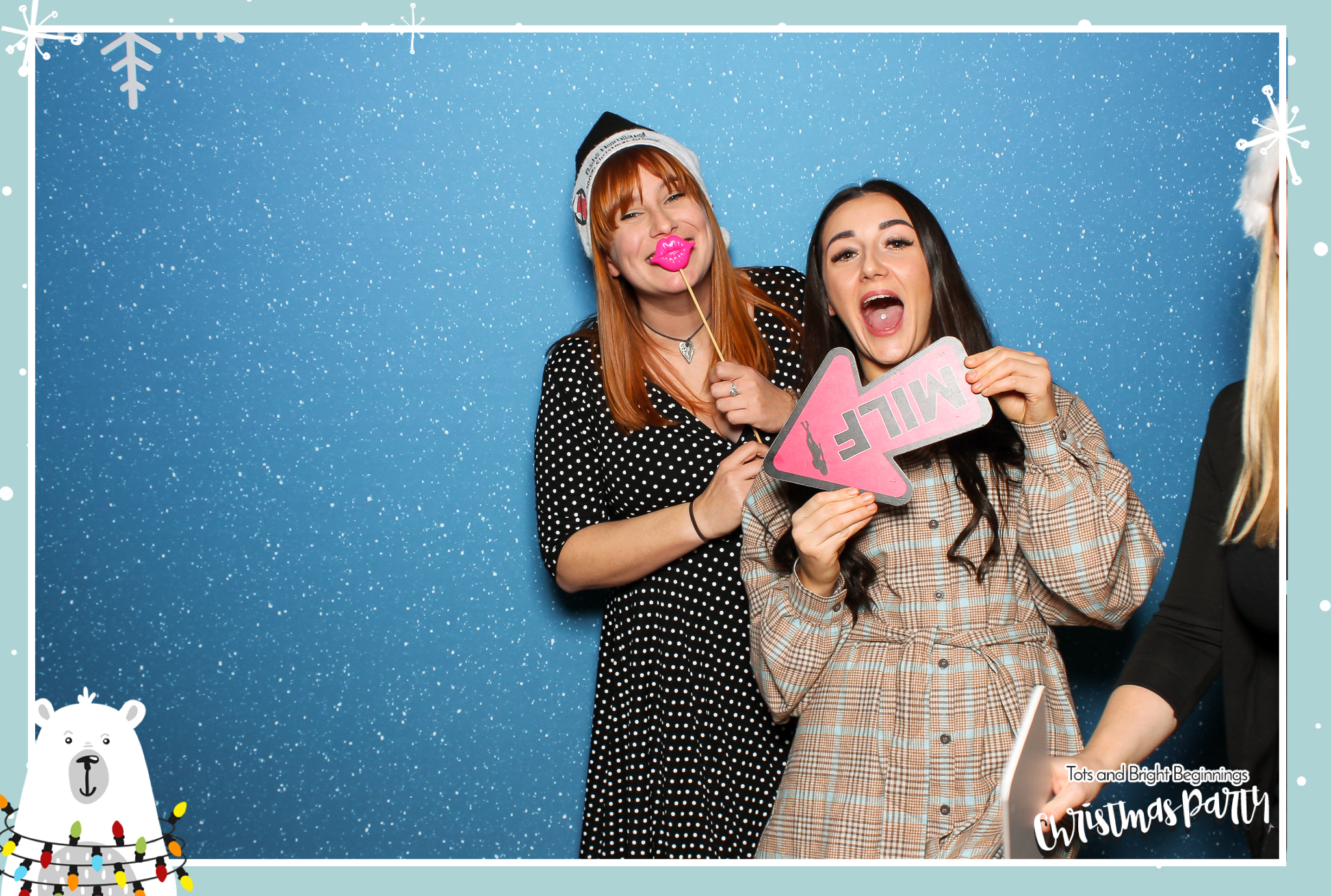 TOTS Christmas Party - Classic Open Booth | View more photos from the event at gallery.freshbooths.com/u/FreshBooths/TOTS-Christmas-Party-Classic-Open-Booth
