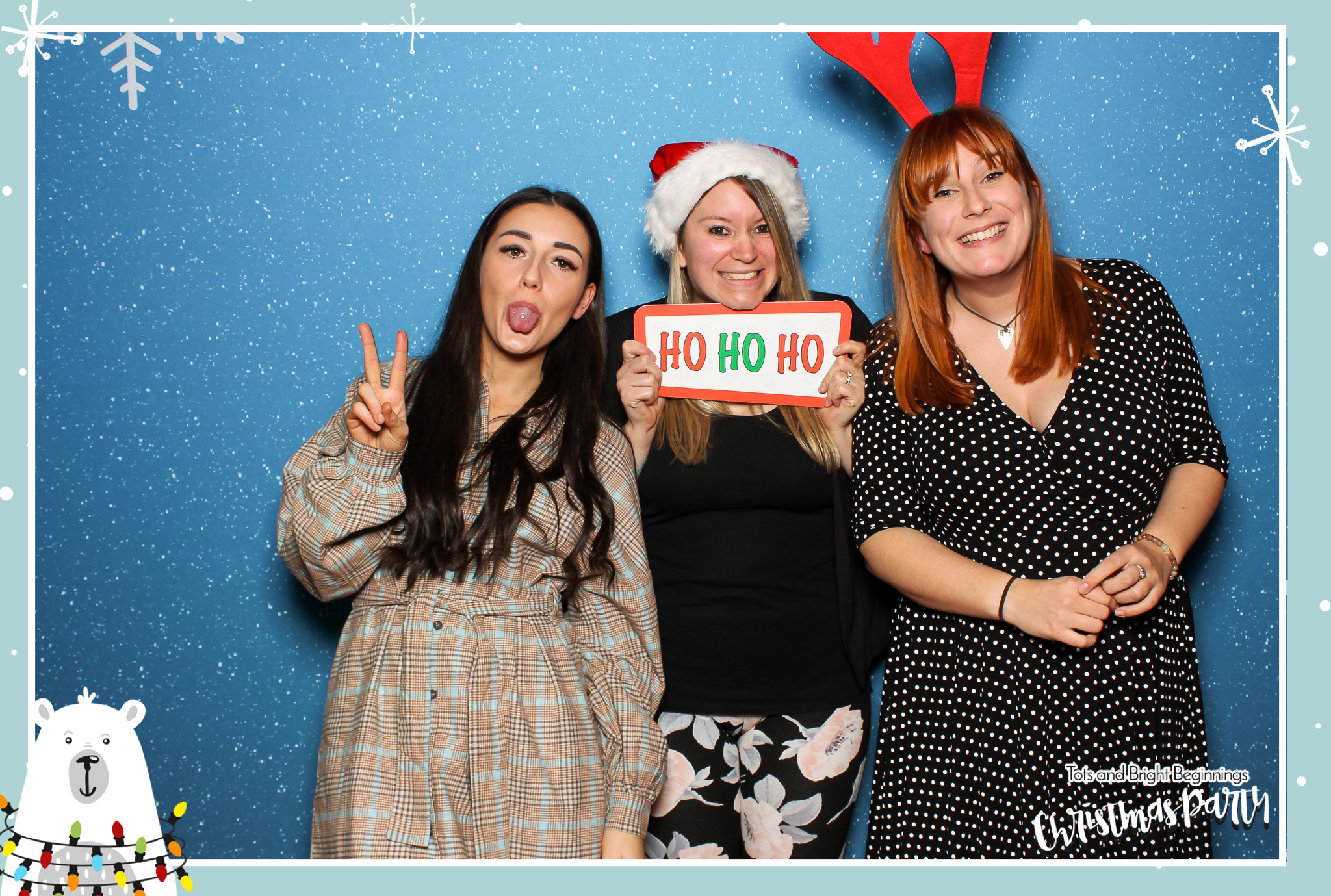 TOTS Christmas Party - Classic Open Booth | View more photos from the event at gallery.freshbooths.com/u/FreshBooths/TOTS-Christmas-Party-Classic-Open-Booth