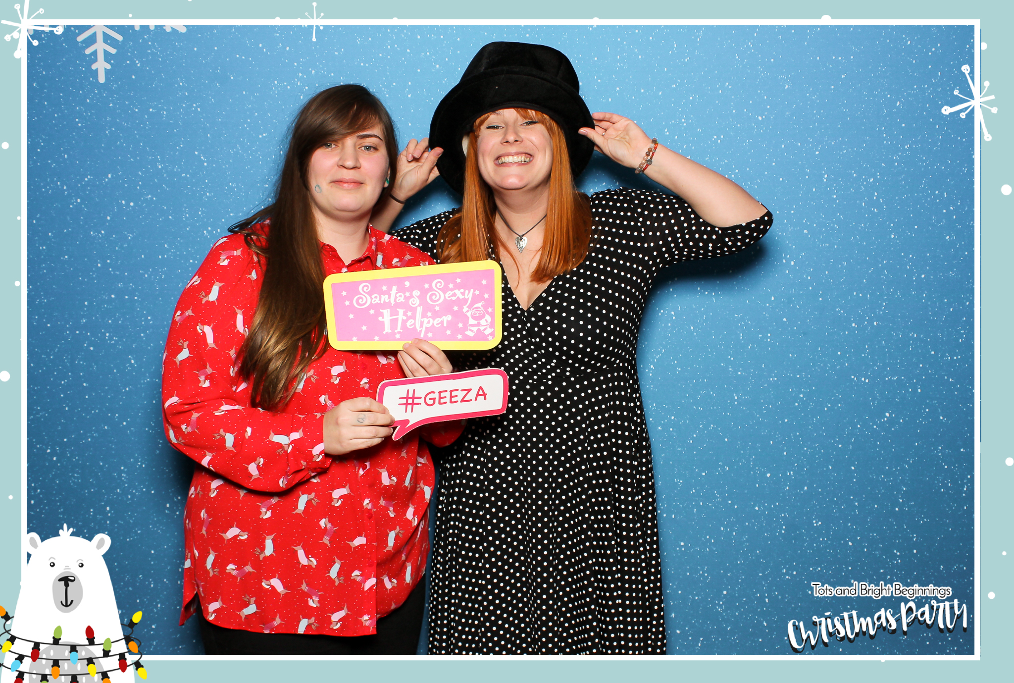 TOTS Christmas Party - Classic Open Booth | View more photos from the event at gallery.freshbooths.com/u/FreshBooths/TOTS-Christmas-Party-Classic-Open-Booth