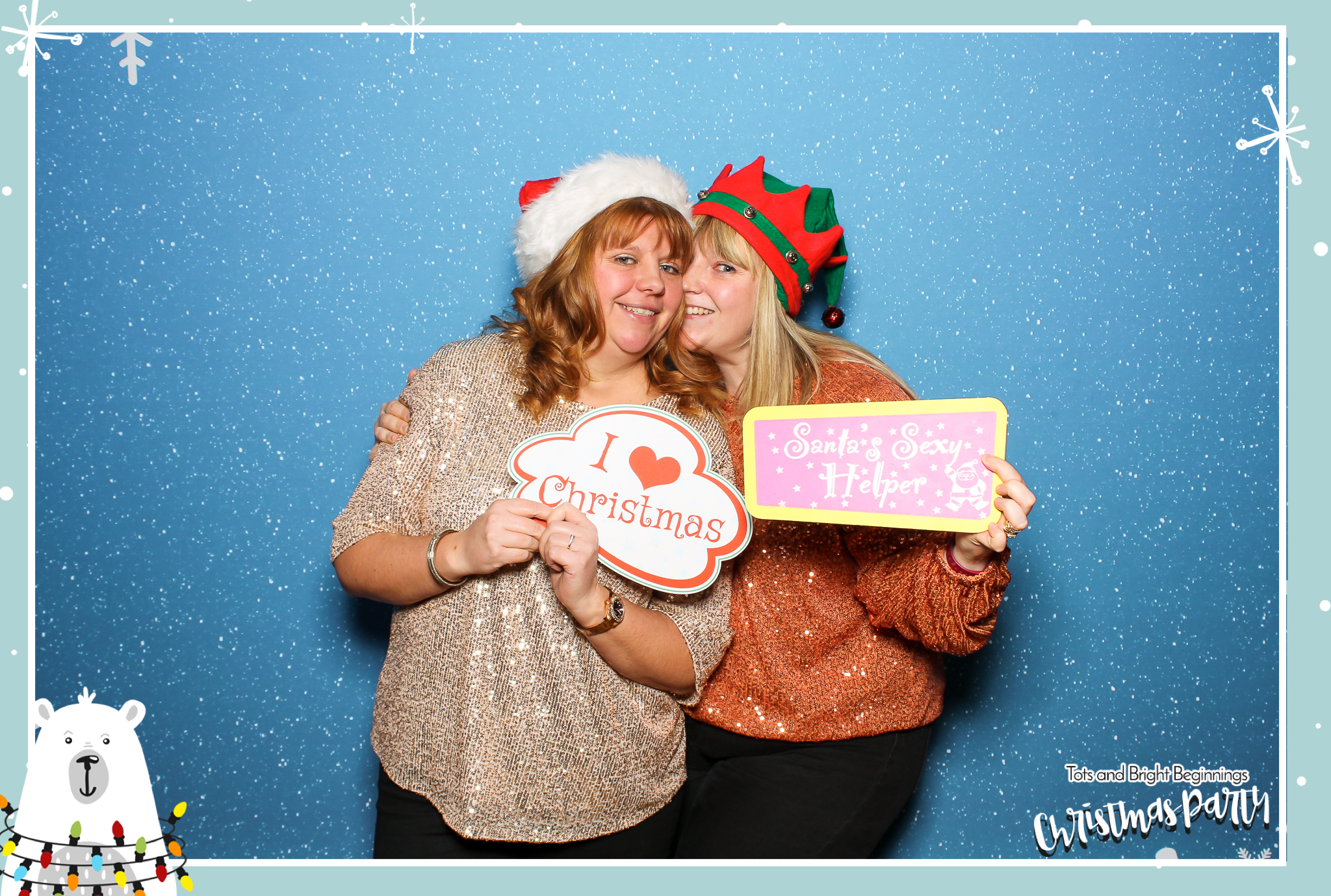 TOTS Christmas Party - Classic Open Booth | View more photos from the event at gallery.freshbooths.com/u/FreshBooths/TOTS-Christmas-Party-Classic-Open-Booth