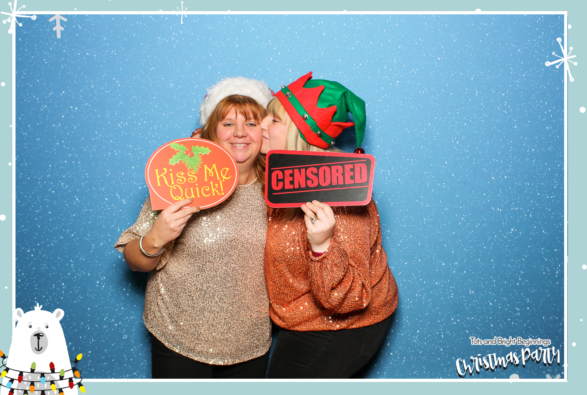 TOTS Christmas Party - Classic Open Booth | View more photos from the event at gallery.freshbooths.com/u/FreshBooths/TOTS-Christmas-Party-Classic-Open-Booth