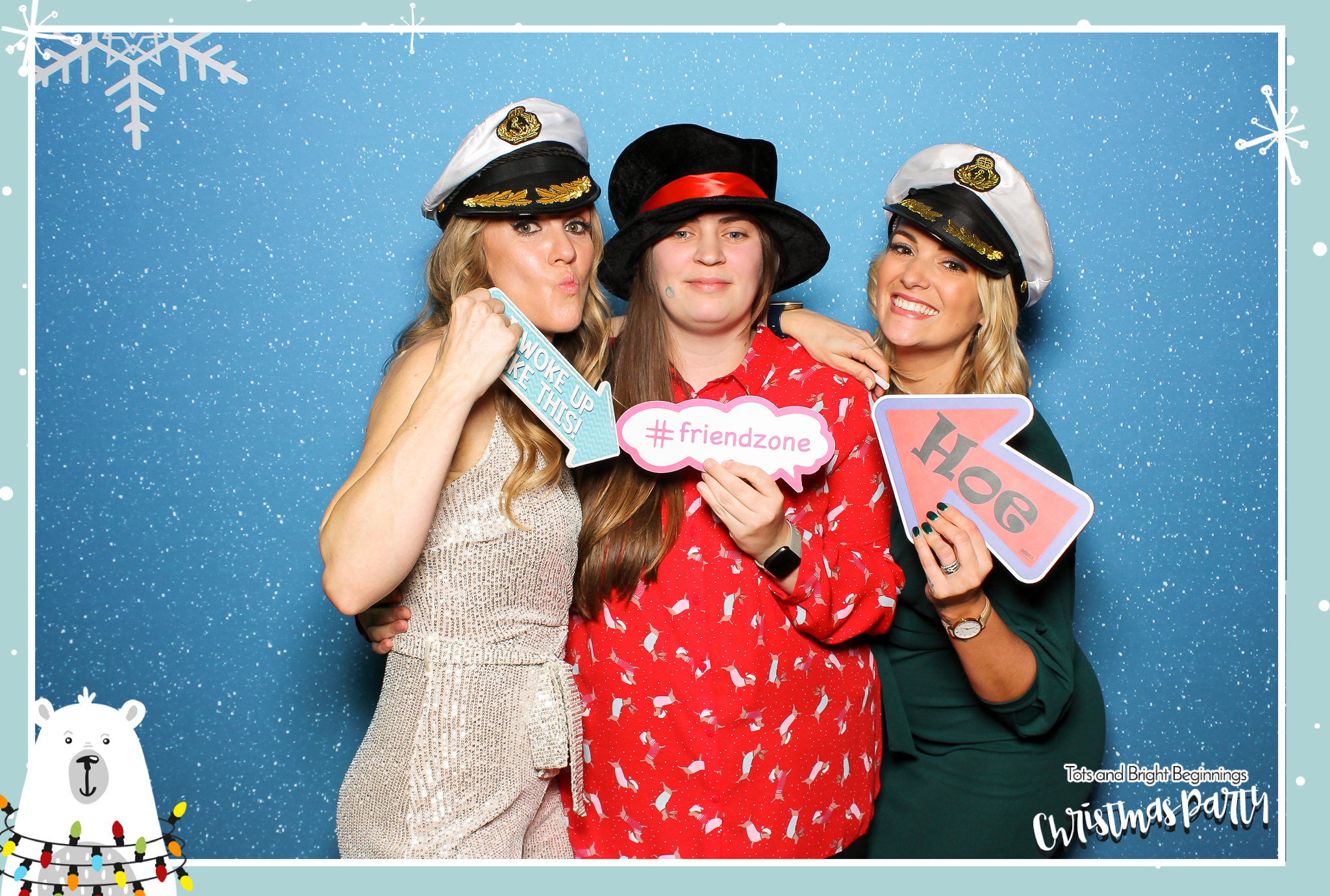 TOTS Christmas Party - Classic Open Booth | View more photos from the event at gallery.freshbooths.com/u/FreshBooths/TOTS-Christmas-Party-Classic-Open-Booth