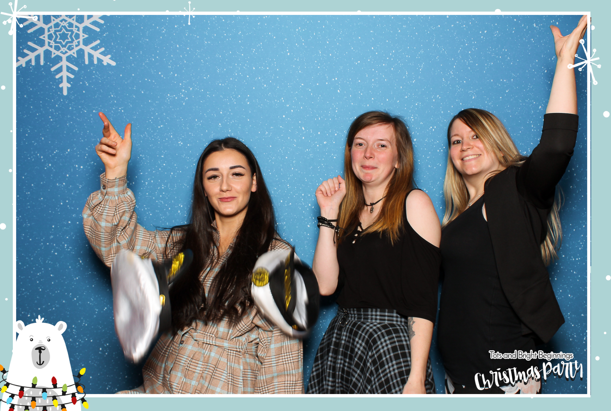 TOTS Christmas Party - Classic Open Booth | View more photos from the event at gallery.freshbooths.com/u/FreshBooths/TOTS-Christmas-Party-Classic-Open-Booth