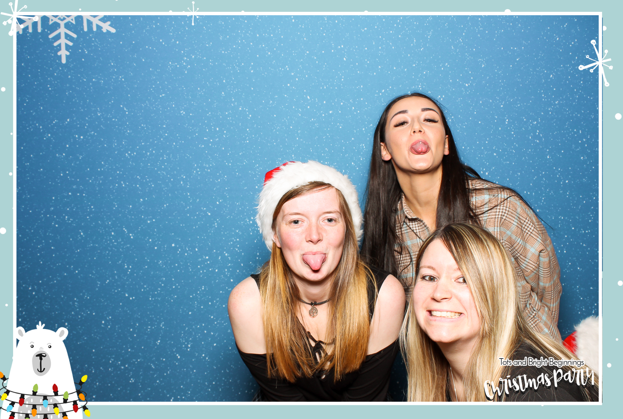 TOTS Christmas Party - Classic Open Booth | View more photos from the event at gallery.freshbooths.com/u/FreshBooths/TOTS-Christmas-Party-Classic-Open-Booth