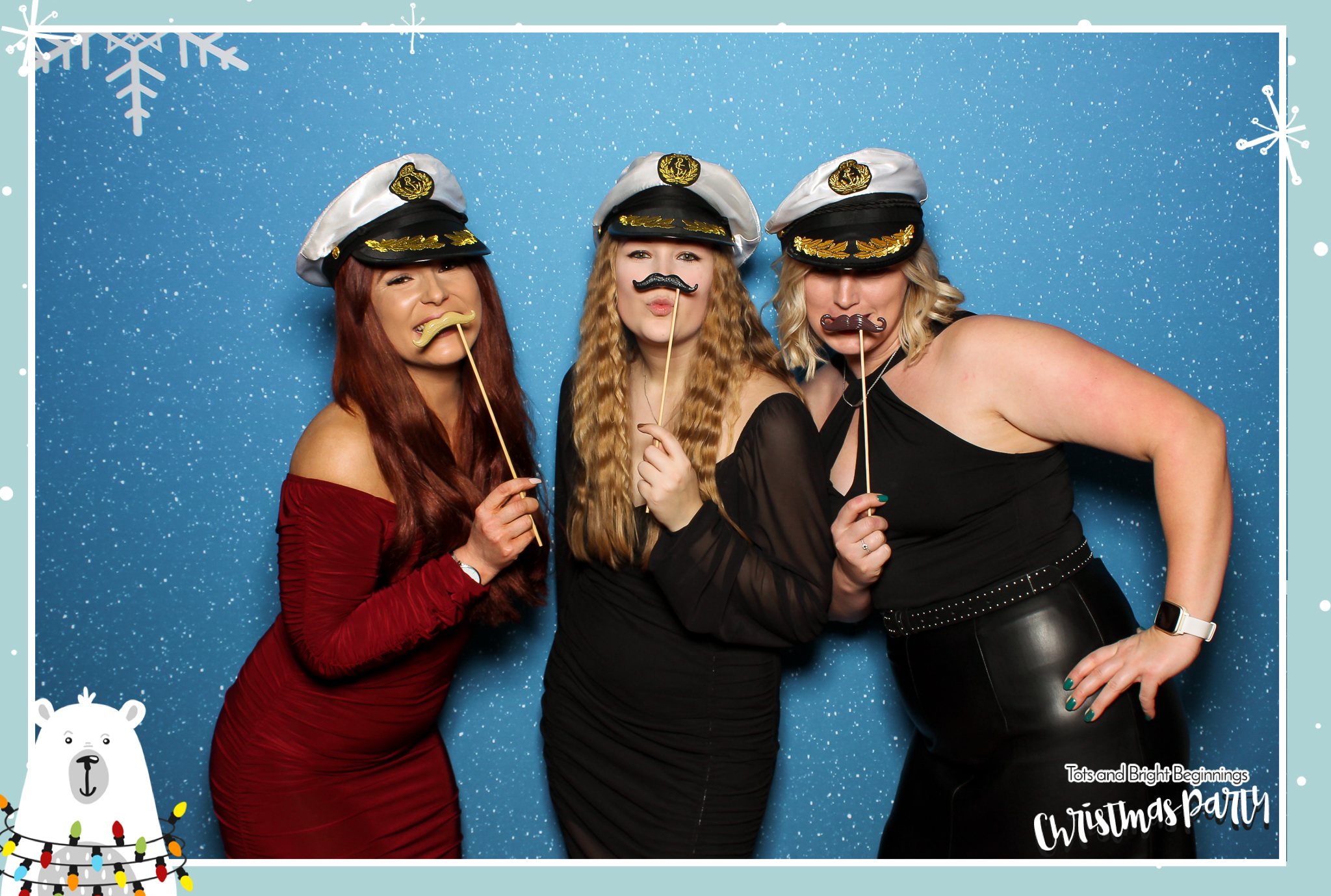 TOTS Christmas Party - Classic Open Booth | View more photos from the event at gallery.freshbooths.com/u/FreshBooths/TOTS-Christmas-Party-Classic-Open-Booth