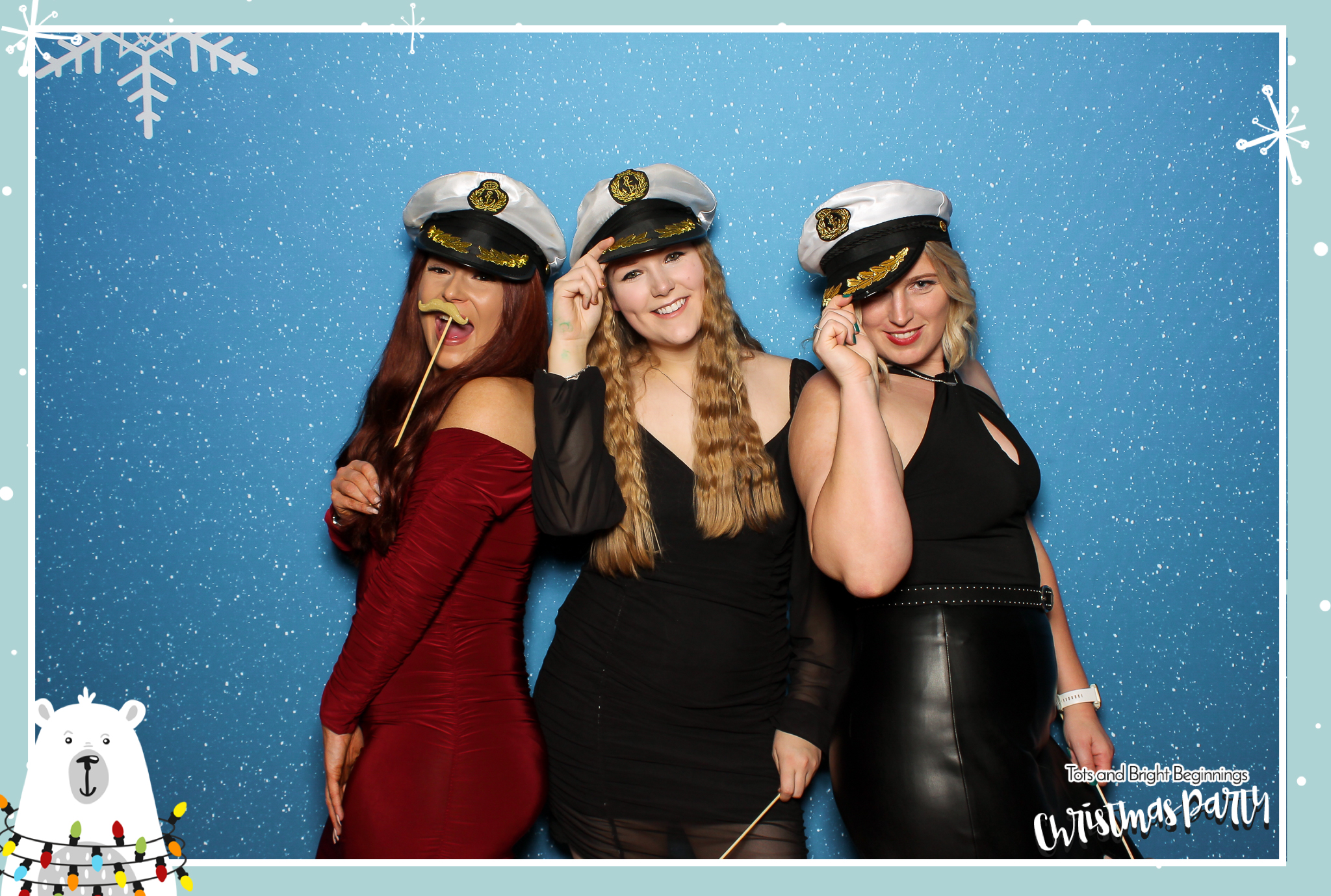 TOTS Christmas Party - Classic Open Booth | View more photos from the event at gallery.freshbooths.com/u/FreshBooths/TOTS-Christmas-Party-Classic-Open-Booth