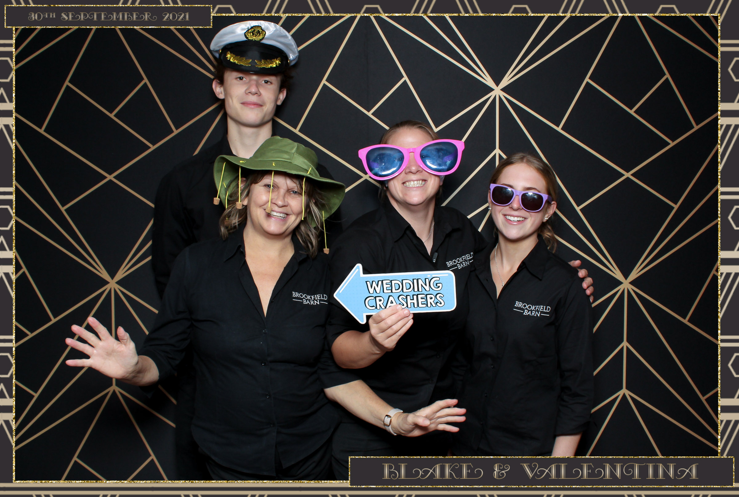 Valentina & Blake Wedding - Classic Open Booth | View more photos from the event at gallery.freshbooths.com/u/FreshBooths/Valentina-Blake-Wedding-Classic-Open-Booth