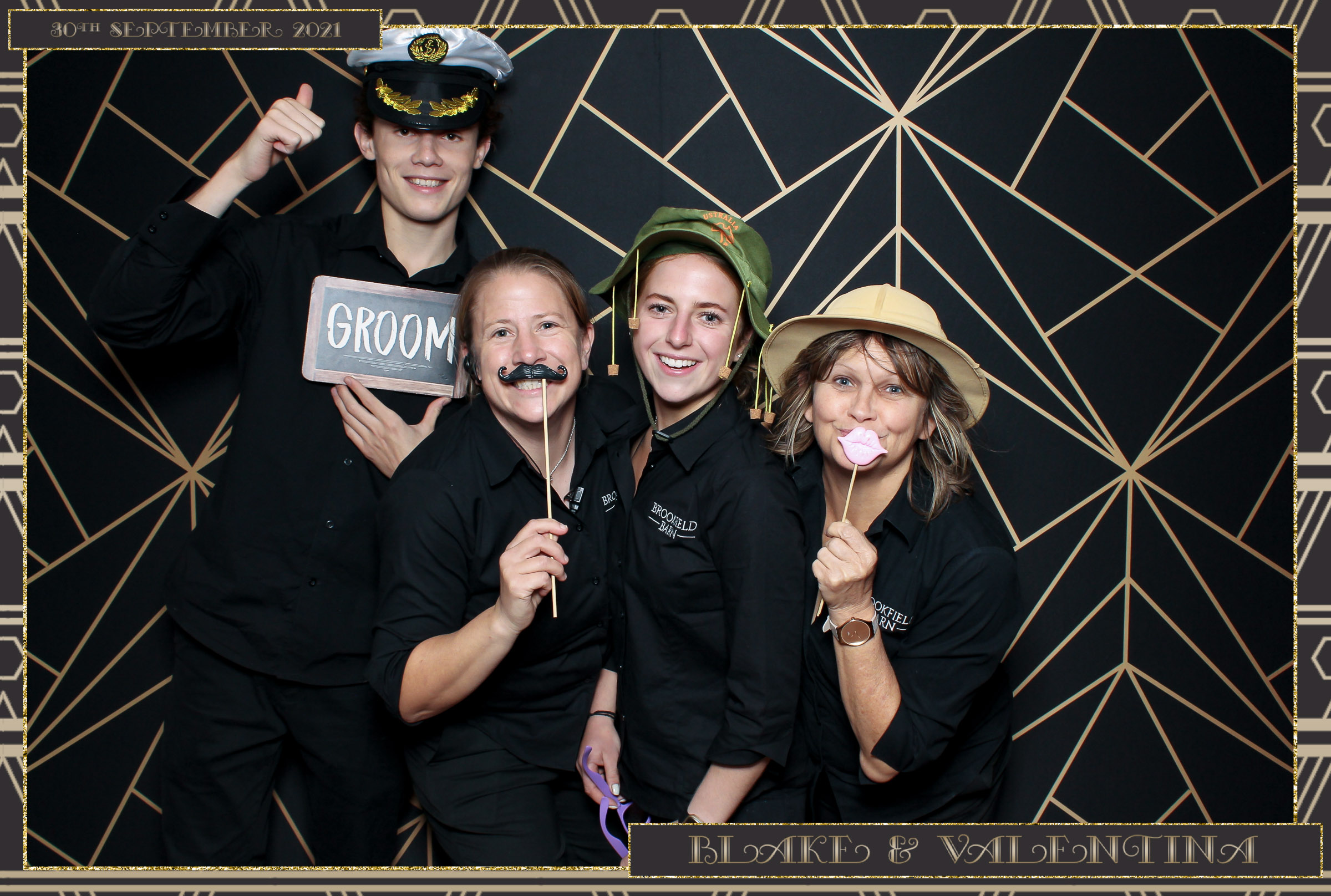 Valentina & Blake Wedding - Classic Open Booth | View more photos from the event at gallery.freshbooths.com/u/FreshBooths/Valentina-Blake-Wedding-Classic-Open-Booth