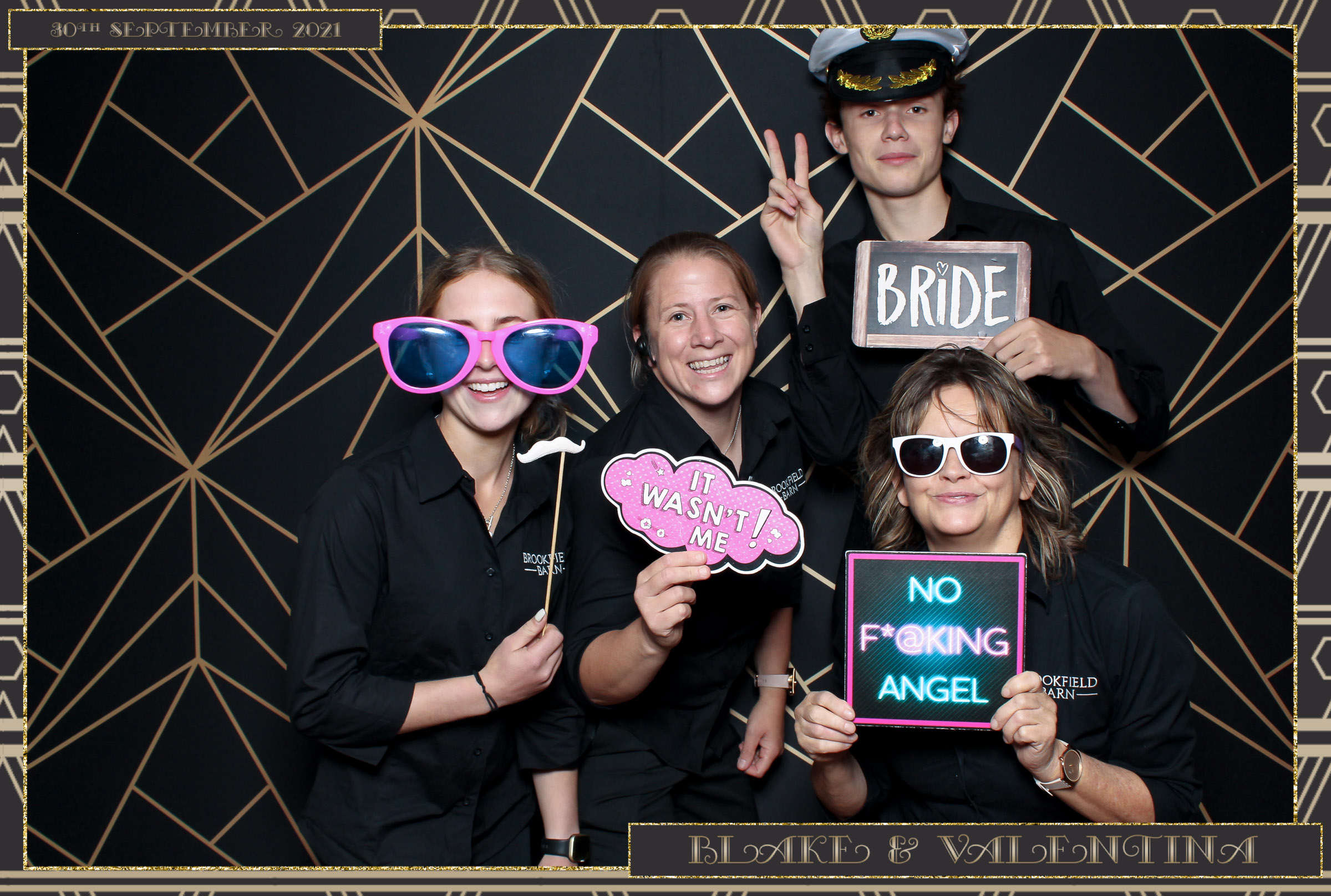 Valentina & Blake Wedding - Classic Open Booth | View more photos from the event at gallery.freshbooths.com/u/FreshBooths/Valentina-Blake-Wedding-Classic-Open-Booth