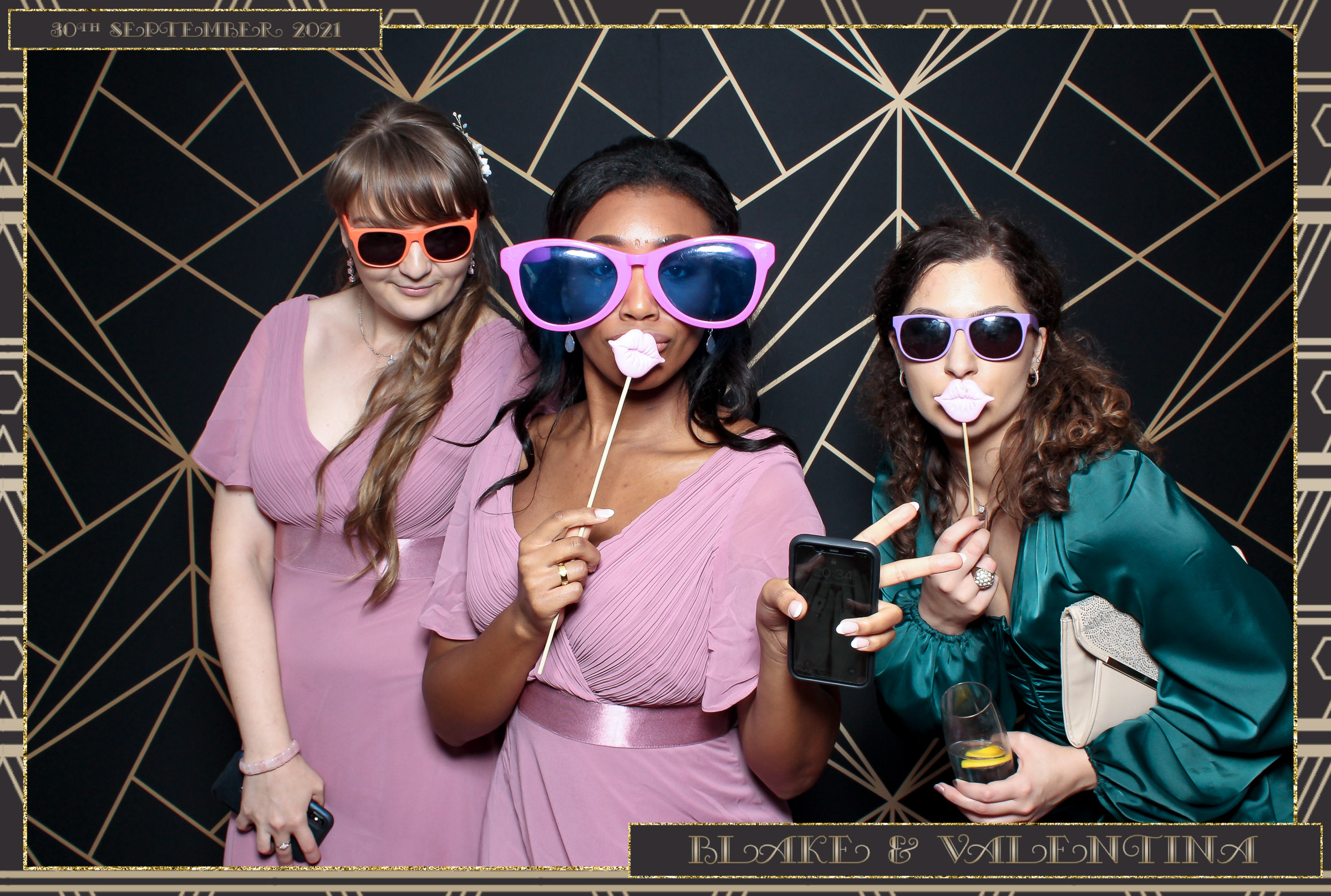 Valentina & Blake Wedding - Classic Open Booth | View more photos from the event at gallery.freshbooths.com/u/FreshBooths/Valentina-Blake-Wedding-Classic-Open-Booth